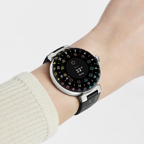Tambour Horizon Light Up Connected Uhr Trunks, Reisen und Wohnen Hightech und Accessoires Audio Objects, Smartwatches und Accessoires | LOUIS VUITTON (Zoom)