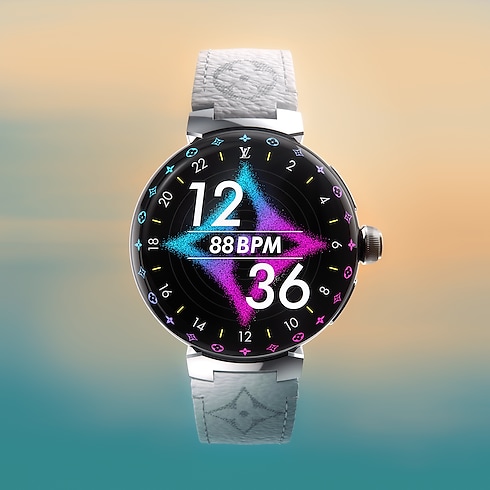 Tambour Horizon Light Up Connected Uhr Trunks, Reisen und Wohnen Hightech und Accessoires Audio Objects, Smartwatches und Accessoires | LOUIS VUITTON (Zoom)