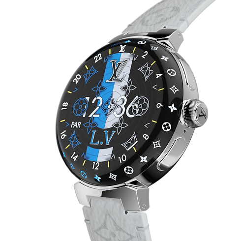 Tambour Horizon Light Up Connected Uhr Trunks, Reisen und Wohnen Hightech und Accessoires Audio Objects, Smartwatches und Accessoires | LOUIS VUITTON (Zoom)