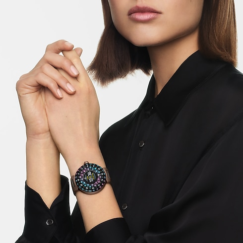 Tambour Horizon Light Up Connected Uhr Trunks, Reisen und Wohnen Hightech und Accessoires Audio Objects, Smartwatches und Accessoires | LOUIS VUITTON (Zoom)