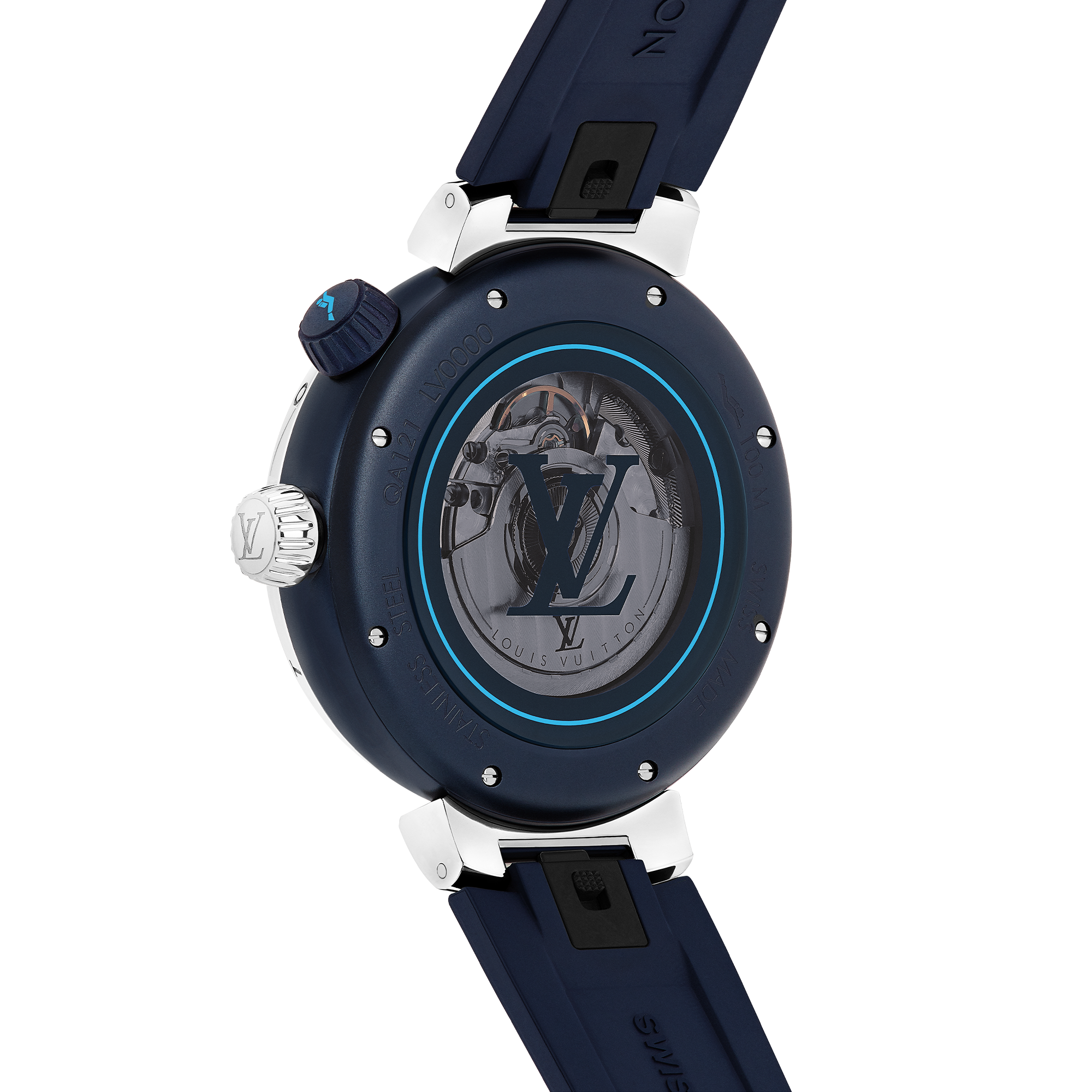 Tambour Street Diver, Automatikuhrwerk, 44 mm, Edelstahl  Uhren Alle Uhren } | LOUIS VUITTON (Zoom)