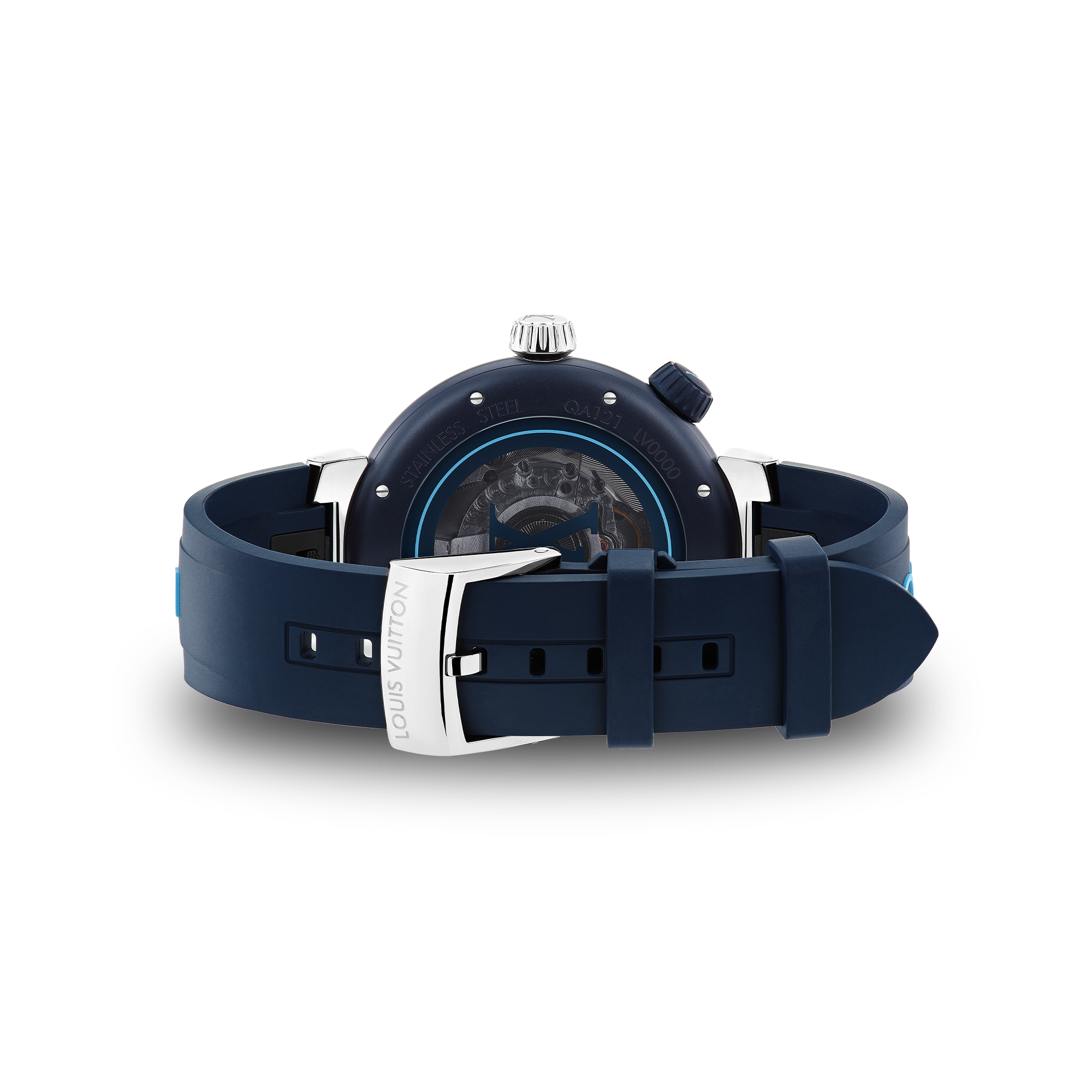Tambour Street Diver, Automatikuhrwerk, 44 mm, Edelstahl  Uhren Alle Uhren } | LOUIS VUITTON (Zoom)