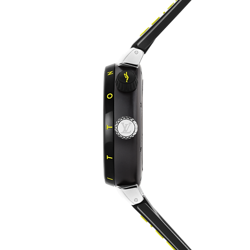 Tambour Street Diver, Automatikuhrwerk, 44 mm, Edelstahl Uhren Alle Uhren } | LOUIS VUITTON (Zoom)