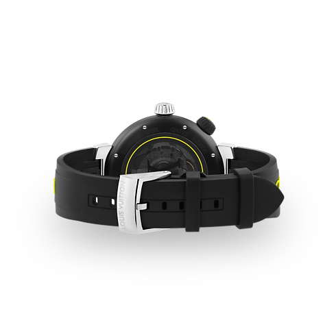 Tambour Street Diver, Automatikuhrwerk, 44 mm, Edelstahl Uhren Alle Uhren } | LOUIS VUITTON (Zoom)