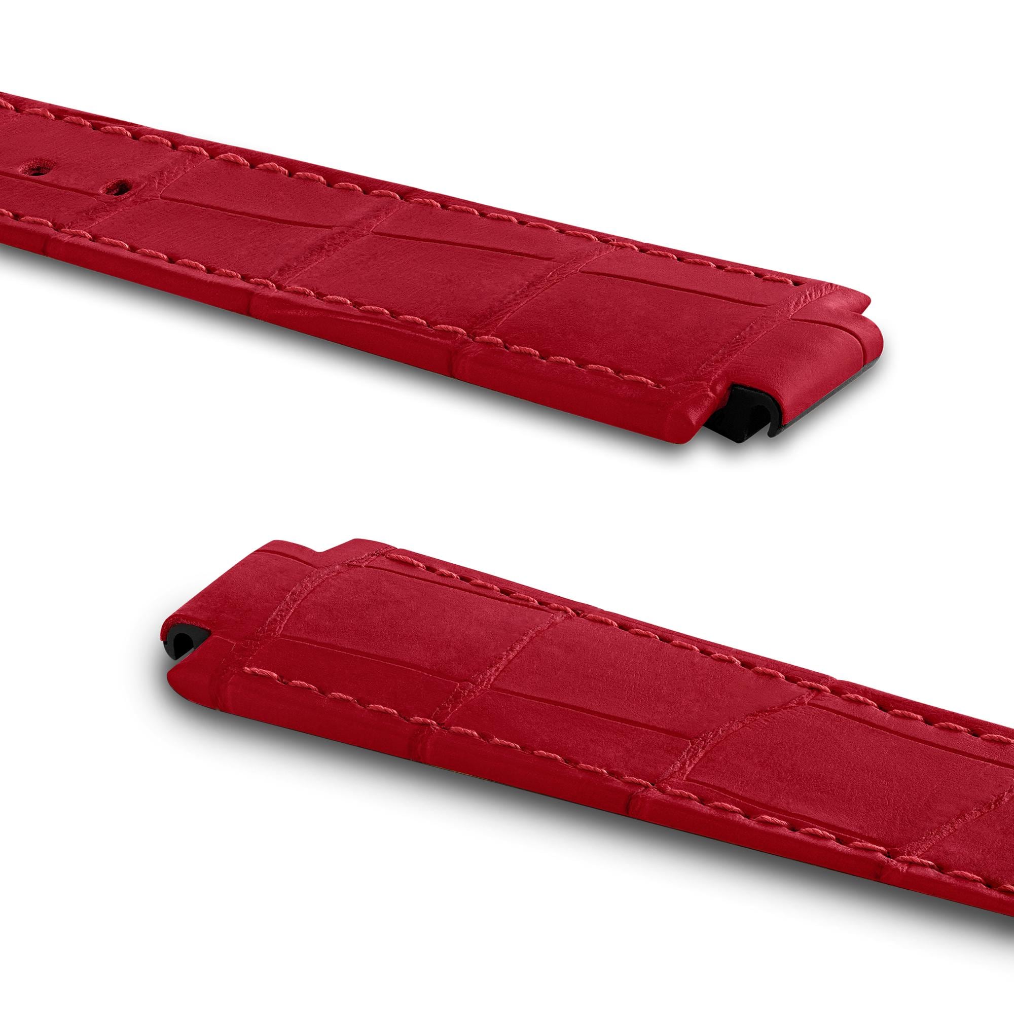 Tambour Uhrenarmband aus Alligatorleder  Uhren Uhrenkollektionen Uhrenarmbänder | LOUIS VUITTON (Zoom)