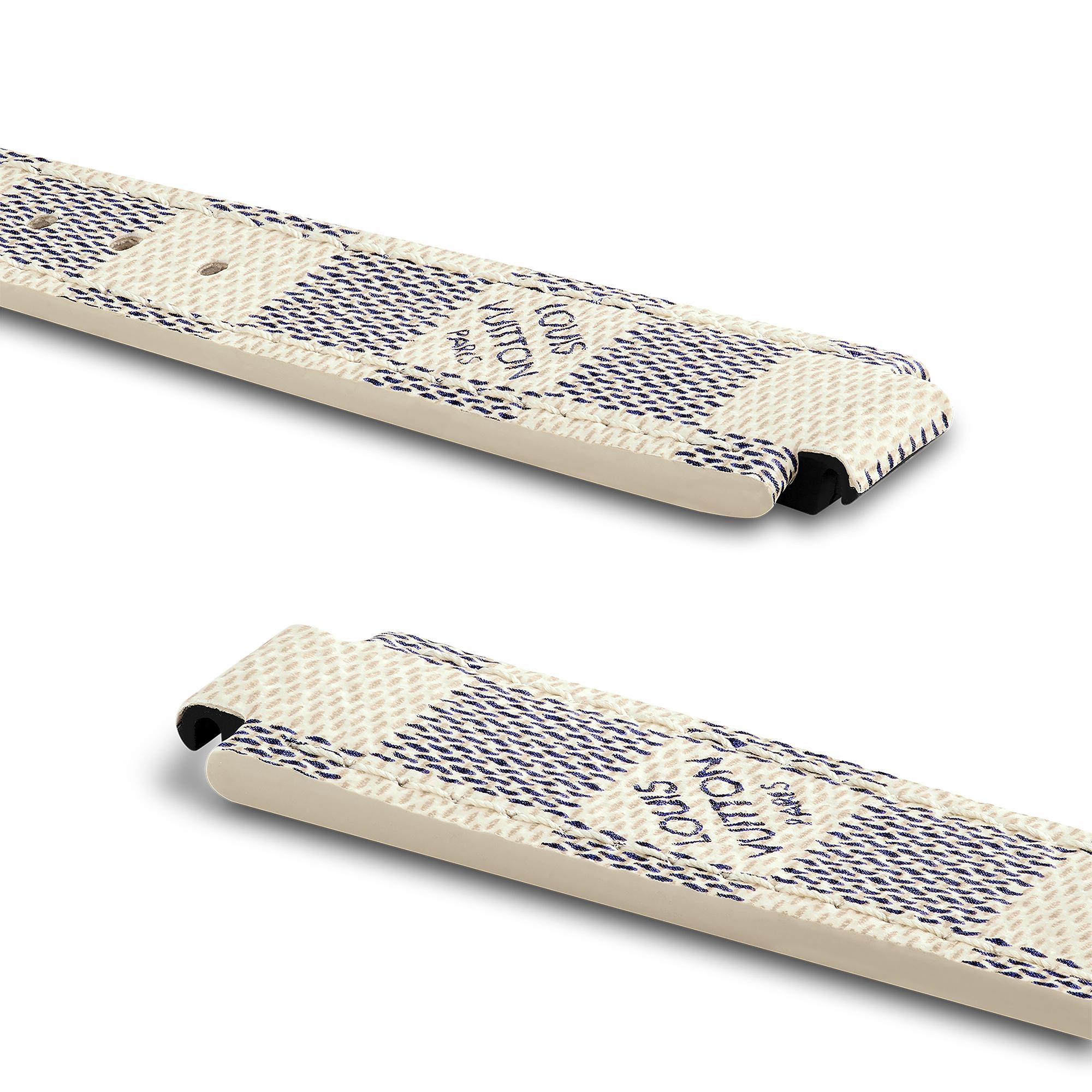 Tambour Uhrenarmband in Damier Azur Canvas  Damen Schmuck My LV Tambour | LOUIS VUITTON (Zoom)