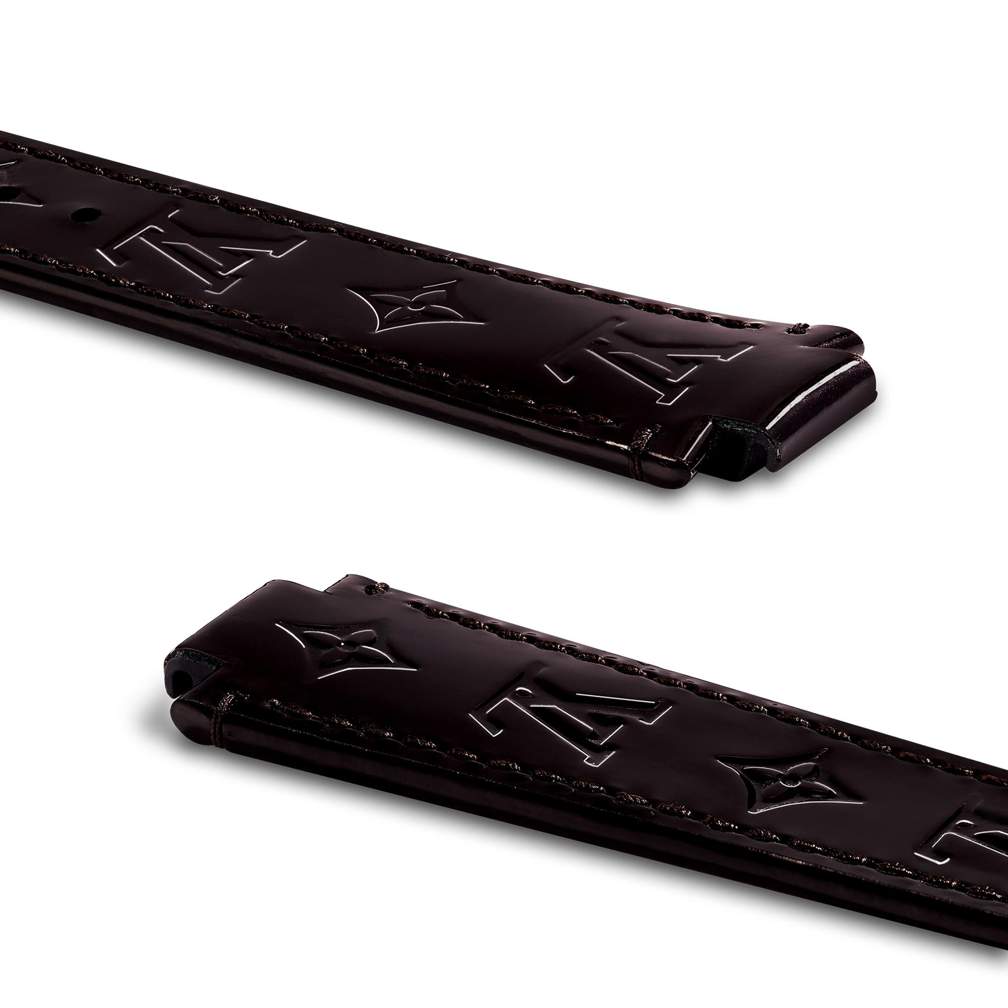 Tambour Uhrenarmband in Monogram Vernis Leder  Damen Schmuck My LV Tambour | LOUIS VUITTON (Zoom)
