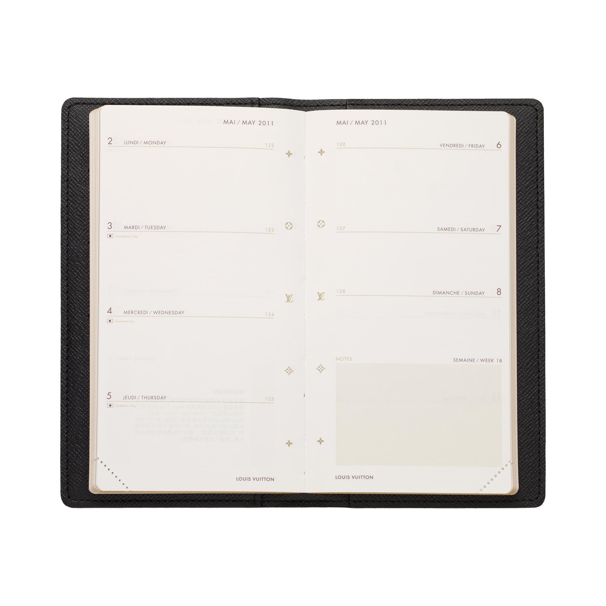Taschenagenda Damier Graphite Canvas Trunks, Reisen und Wohnen Bücher und Schreibaccessoires Stiftetuis, Notizbücher und Agenden | LOUIS VUITTON (Zoom)