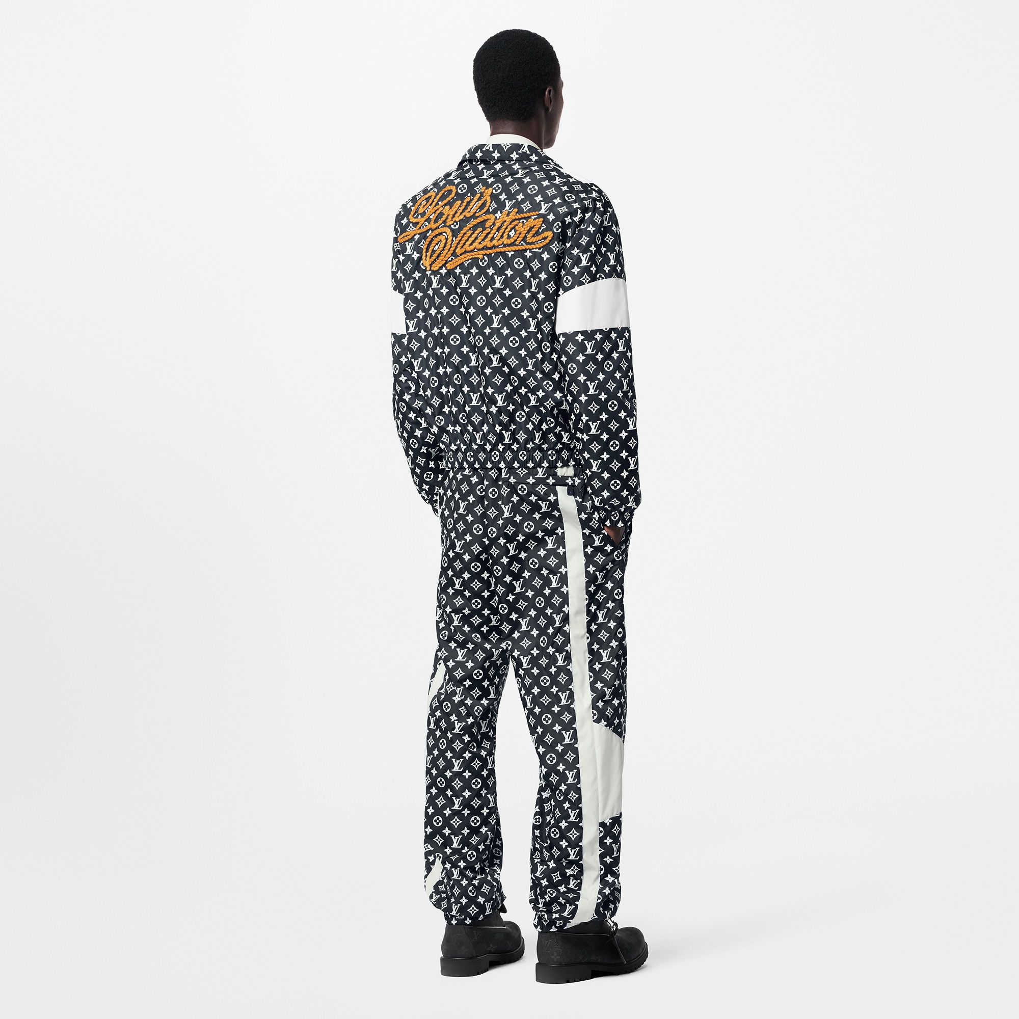 Technische Trainingsjacke mit Monogram-Motiv  Herren Ready to Wear Vollständige Ready to Wear | LOUIS VUITTON (Zoom)