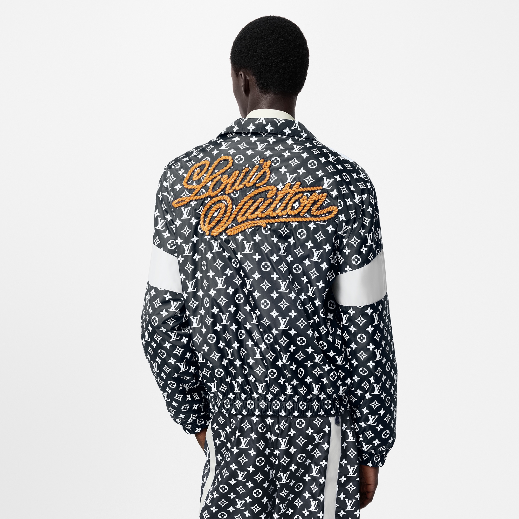 Technische Trainingsjacke mit Monogram-Motiv  Herren Ready to Wear Vollständige Ready to Wear | LOUIS VUITTON (Zoom)