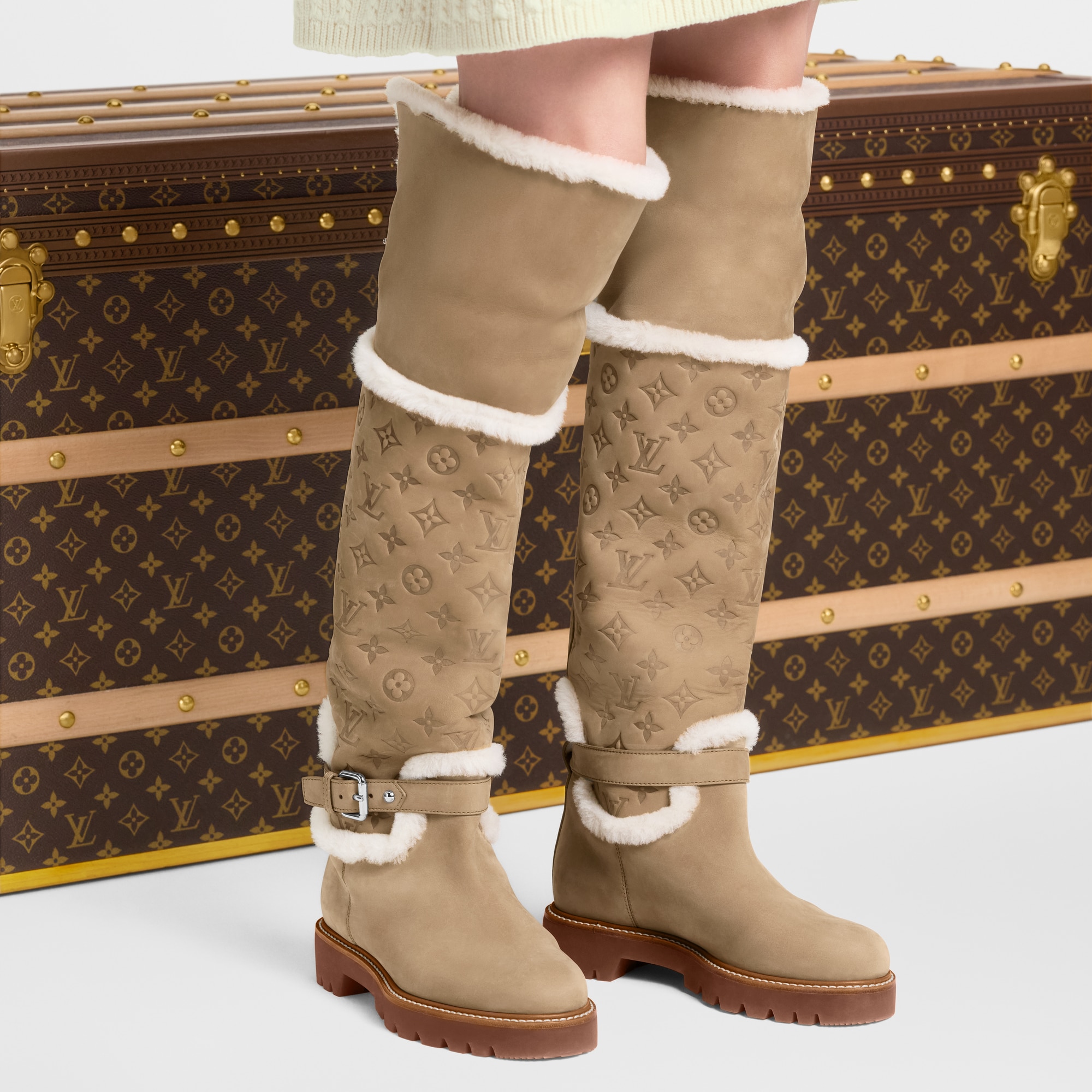 Territory flacher Stiefel  Damen Schuhe Stiefel und Ankle Boots | LOUIS VUITTON (Zoom)