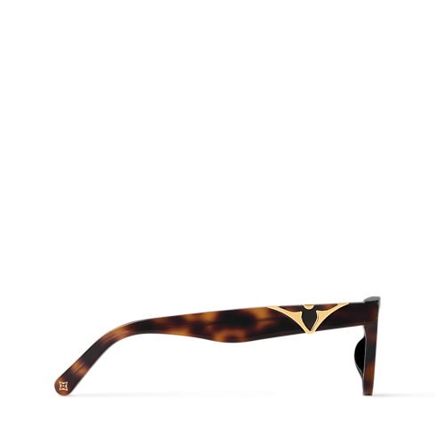 The LV Flower Low Cat Eye Sonnenbrille S00 Damen Accessoires Brillen | LOUIS VUITTON (Zoom)