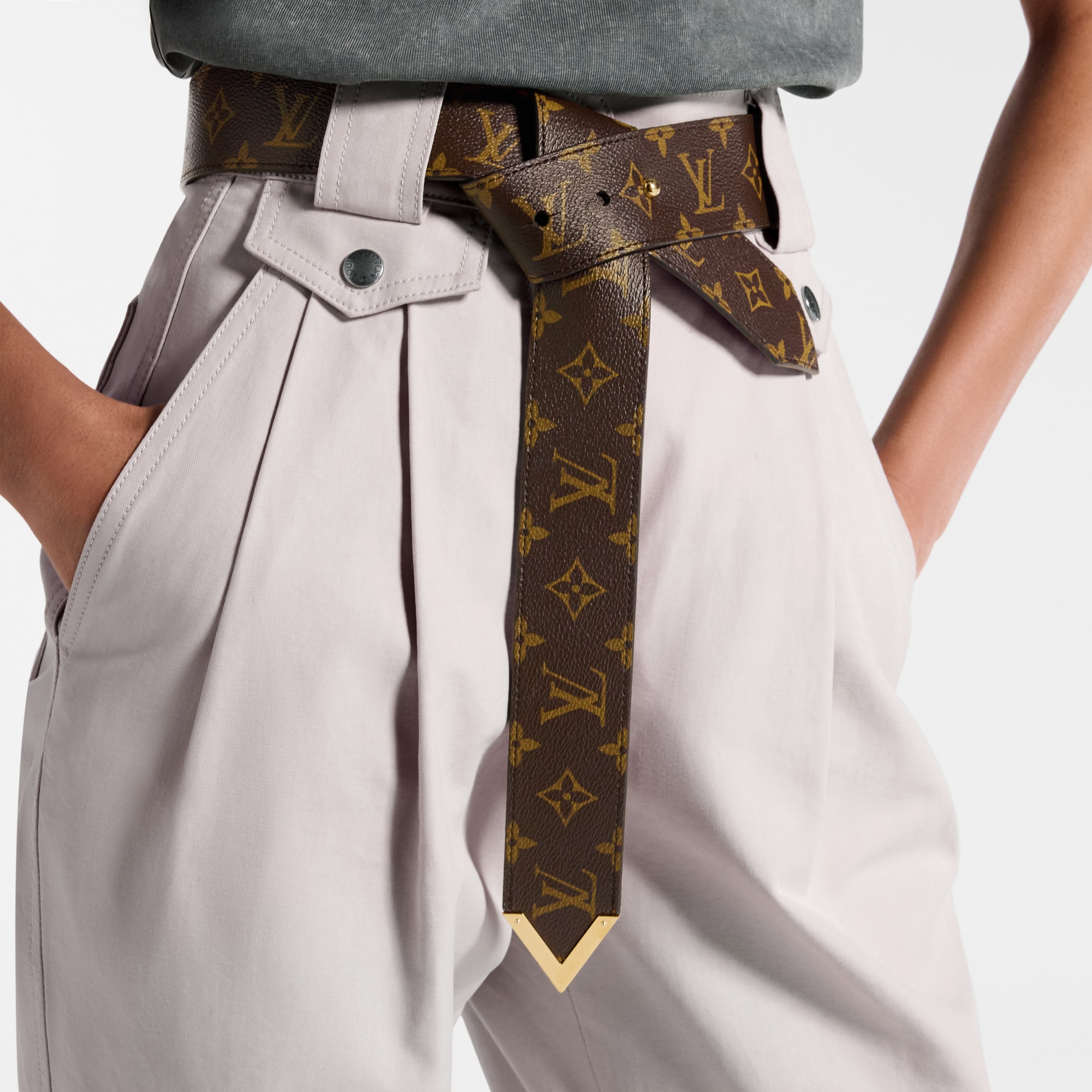 Tie The Knot Gürtel 45 mm  Damen Accessoires Gürtel | LOUIS VUITTON (Zoom)