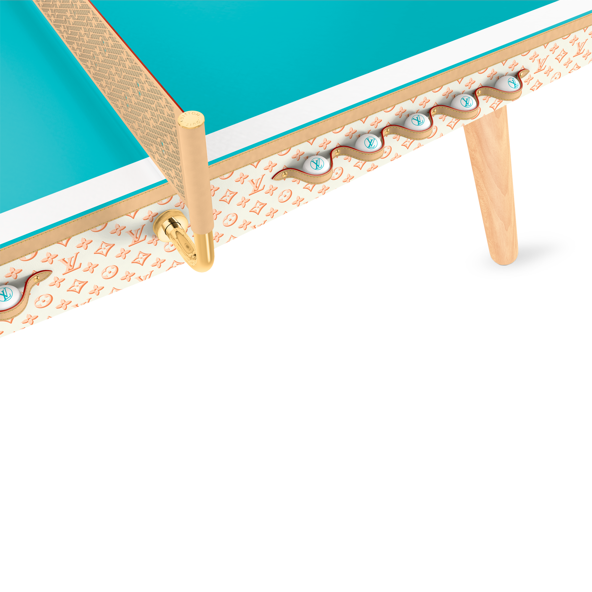 Tischtennistisch mit Canvas (Größe für den Einsatz daheim) Monogram Canvas Trunks, Reisen und Wohnen Sport und Freizeit } | LOUIS VUITTON (Zoom)