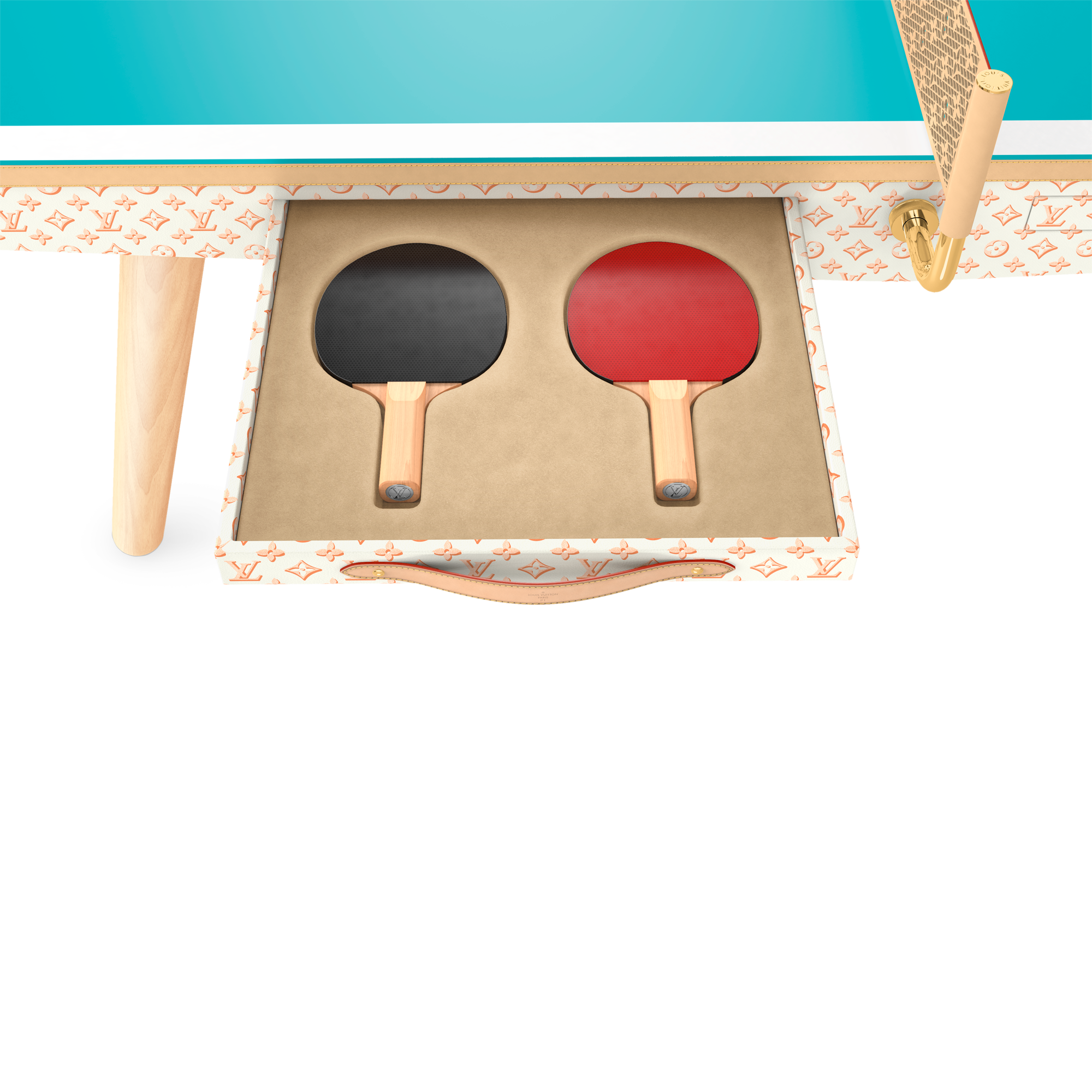 Tischtennistisch mit Canvas (Größe für den Einsatz daheim) Monogram Canvas Trunks, Reisen und Wohnen Sport und Freizeit } | LOUIS VUITTON (Zoom)