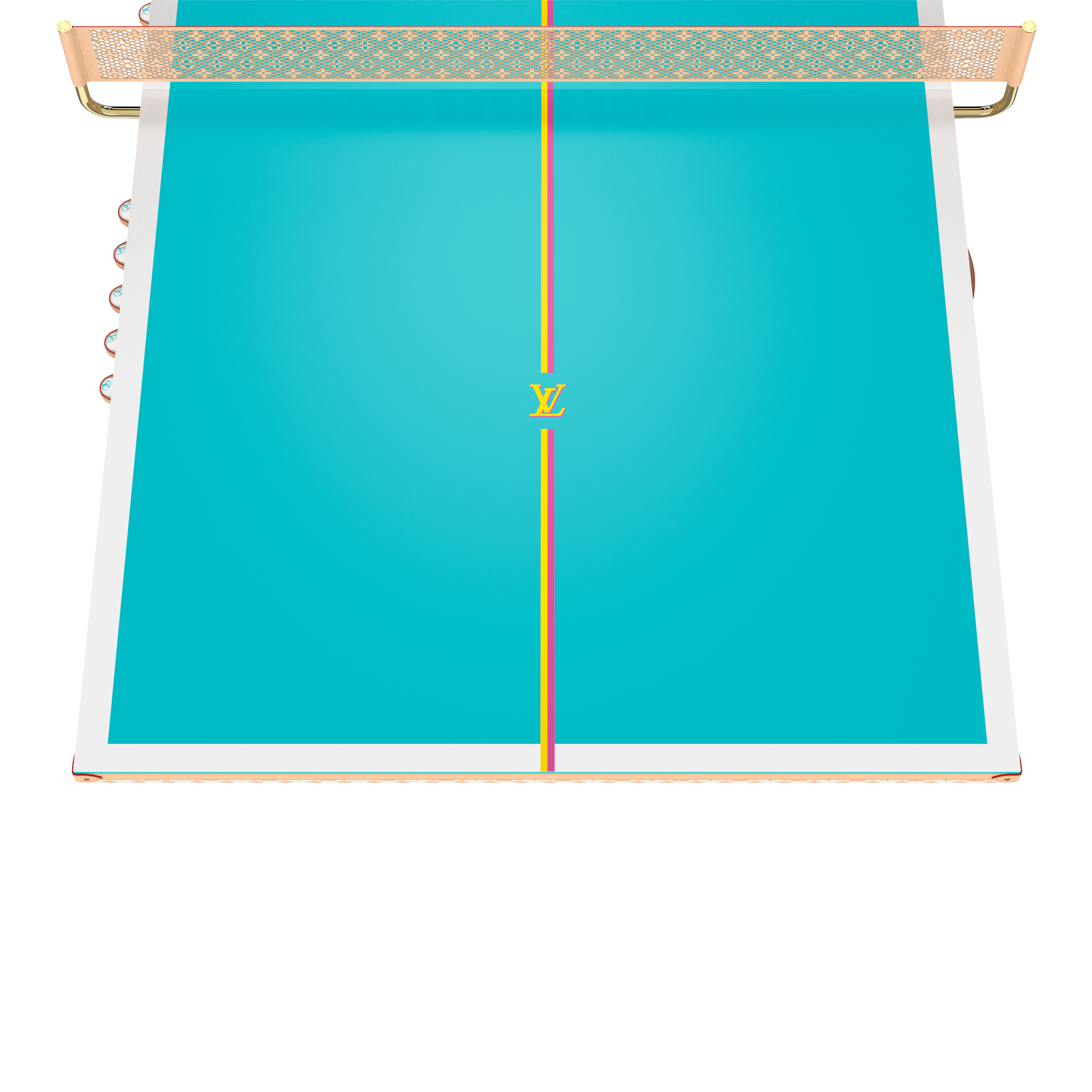 Tischtennistisch mit Canvas (Größe für den Einsatz daheim) Monogram Canvas Trunks, Reisen und Wohnen Sport und Freizeit } | LOUIS VUITTON (Zoom)