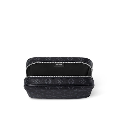 Toilet Pouch GM Monogram Eclipse Canvas Herren Reisegepäck Reiseaccessoires | LOUIS VUITTON (Zoom)