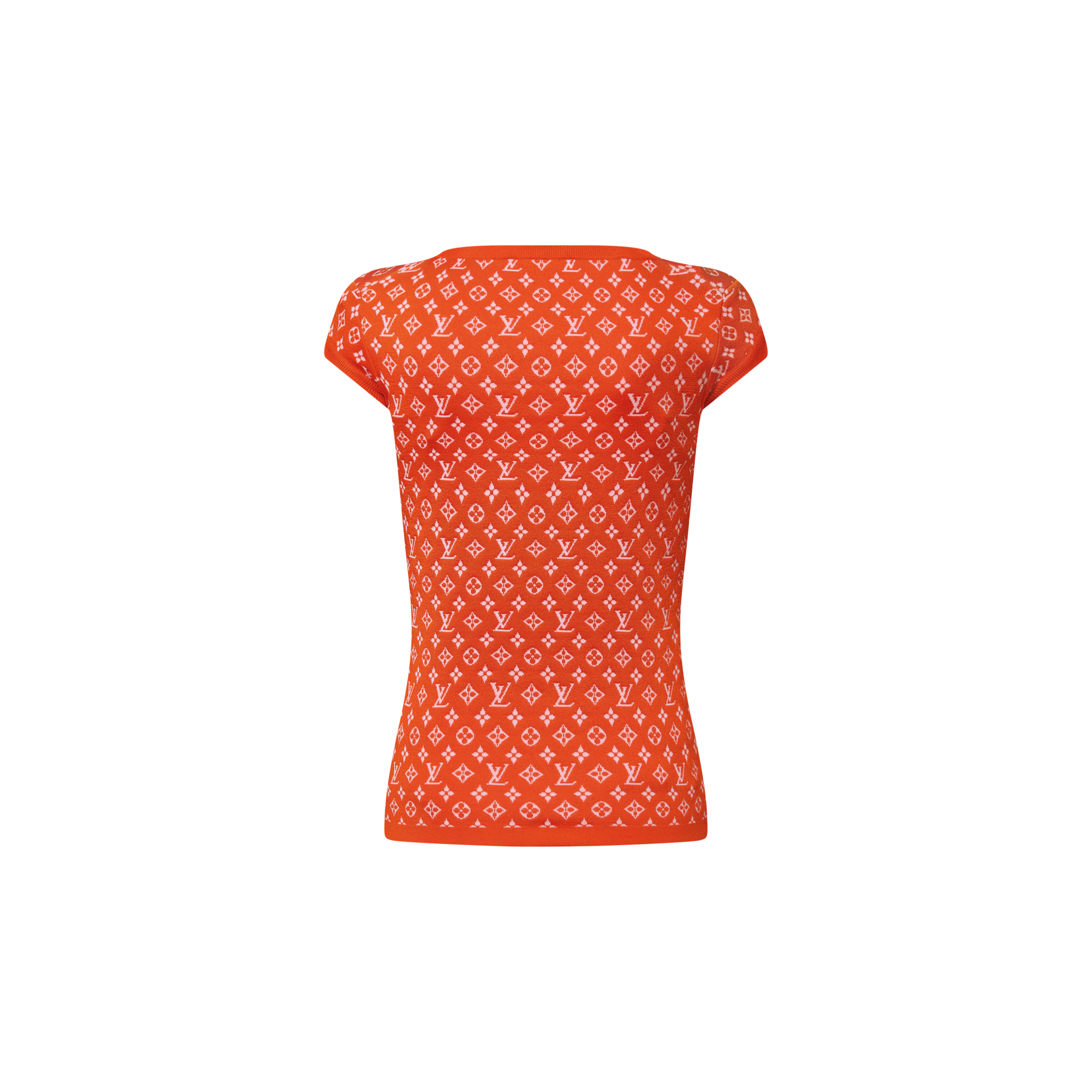 Top aus Monogram-Jacquardgewebe  Damen Ready to Wear Tops | LOUIS VUITTON (Zoom)
