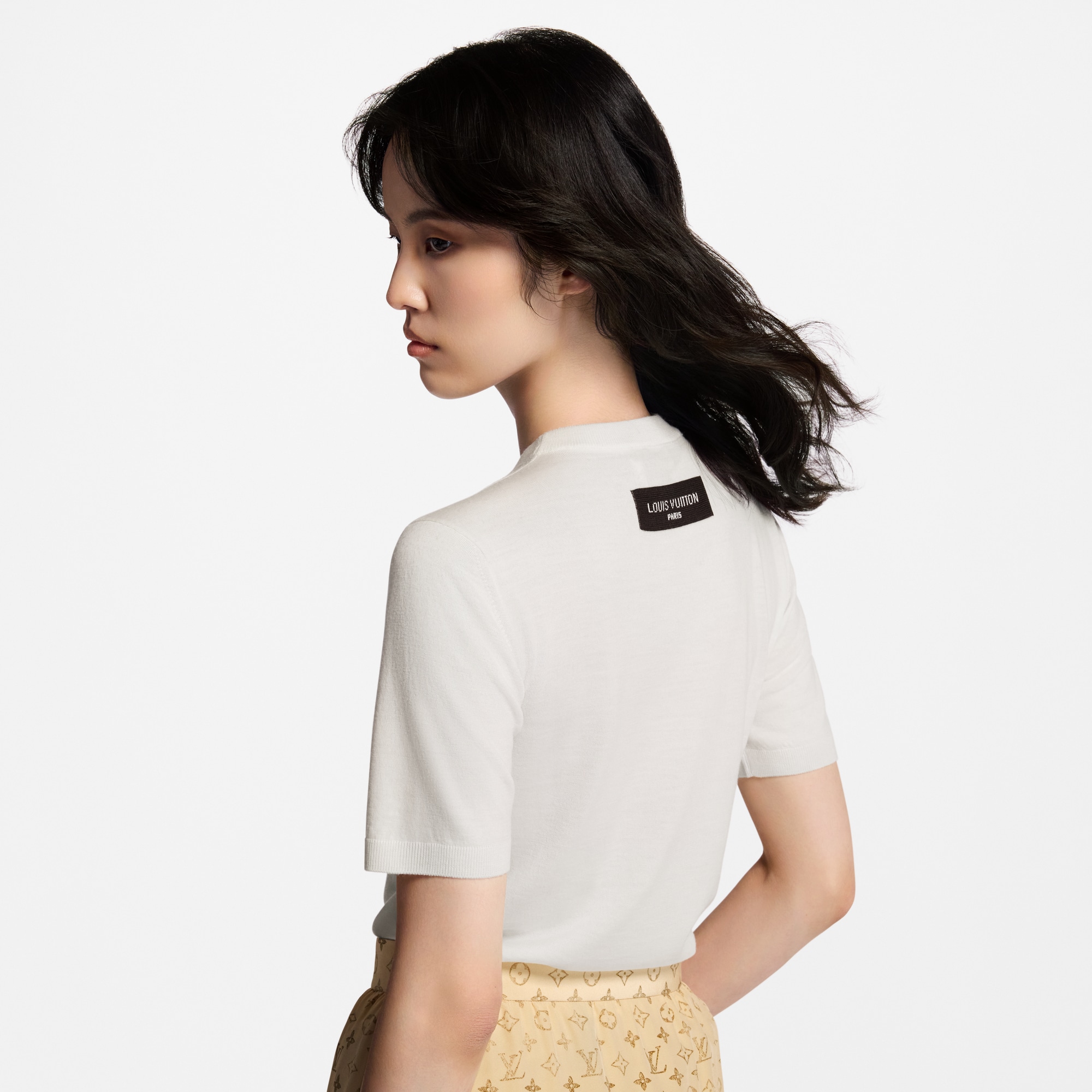 Top aus Strick mit Signatur  Damen Ready to Wear Tops | LOUIS VUITTON (Zoom)