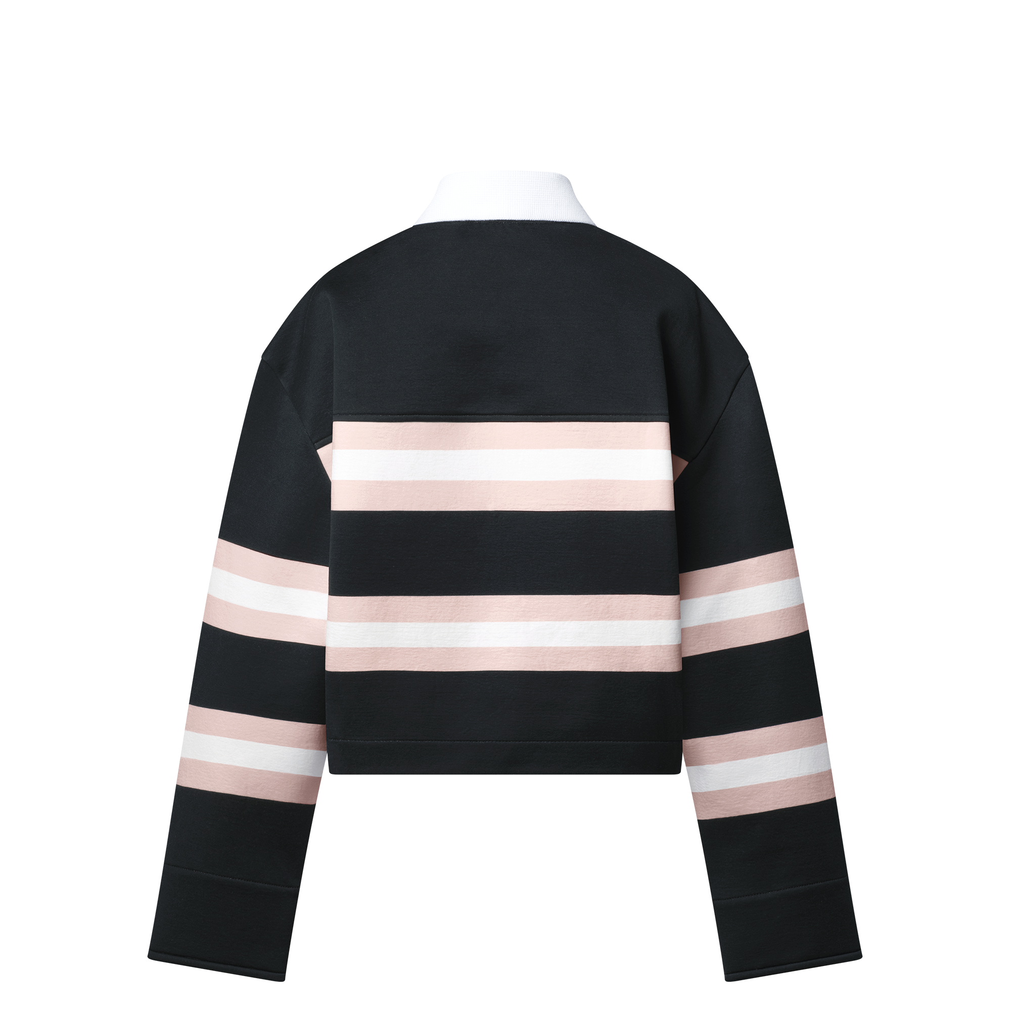 Top im Polo-Stil mit breiten Streifen  Damen Ready to Wear Tops | LOUIS VUITTON (Zoom)