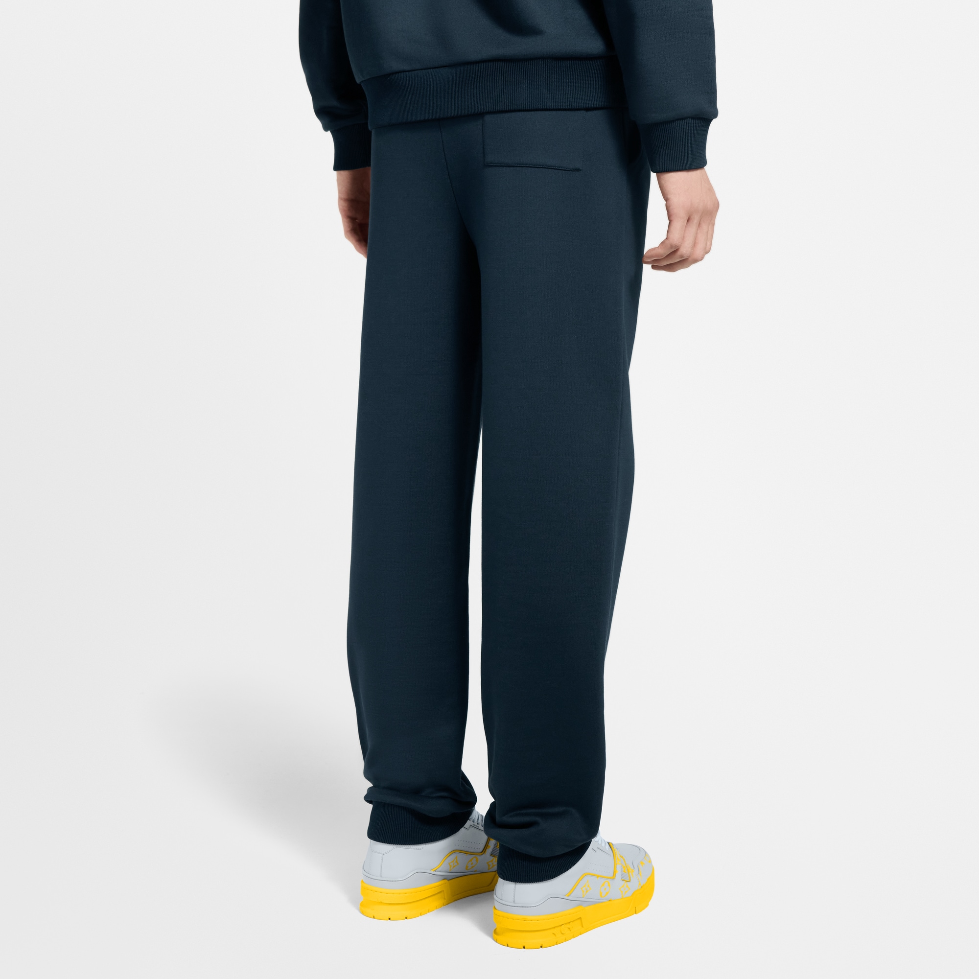 Trainingshose aus Seidengemisch mit Signatur  Herren Ready to Wear Vollständige Ready to Wear | LOUIS VUITTON (Zoom)