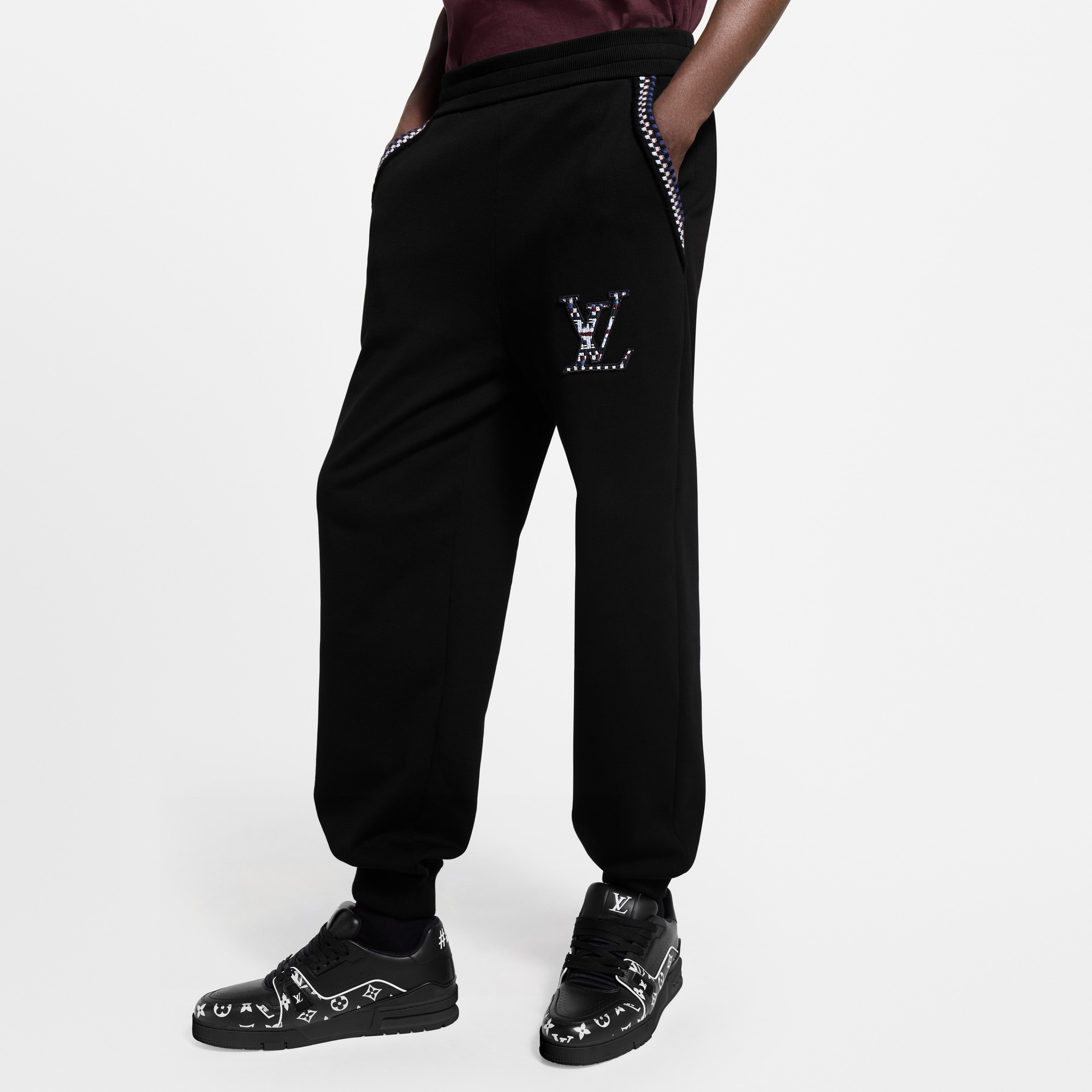Trainingshose aus Strick  Herren Ready to Wear Vollständige Ready to Wear | LOUIS VUITTON (Zoom)