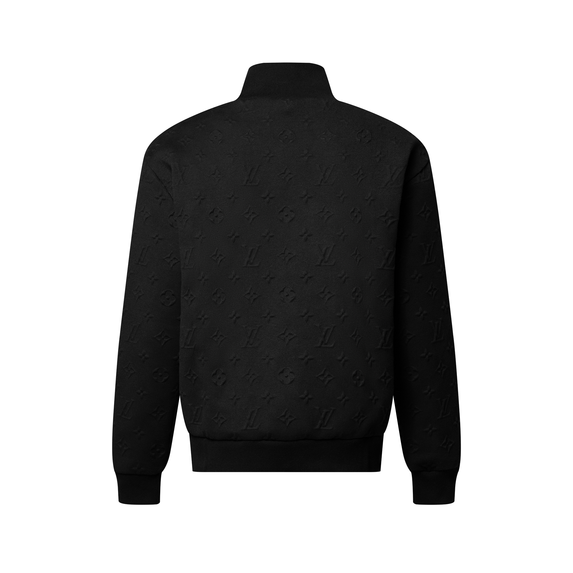 Trainingsjacke aus Jersey mit geprägtem Monogram  Herren Ready to Wear Vollständige Ready to Wear | LOUIS VUITTON (Zoom)