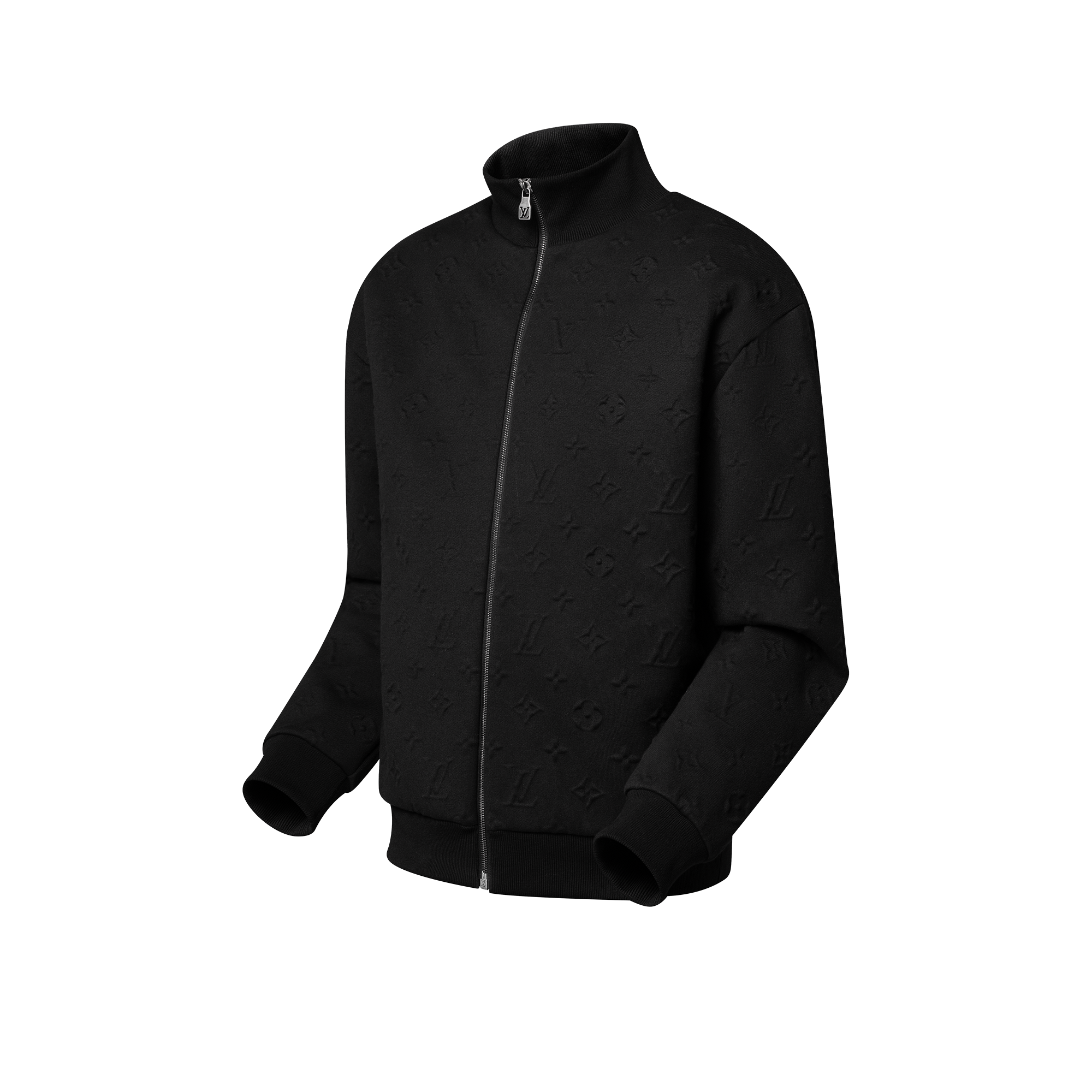 Trainingsjacke aus Jersey mit geprägtem Monogram  Herren Ready to Wear Vollständige Ready to Wear | LOUIS VUITTON (Zoom)