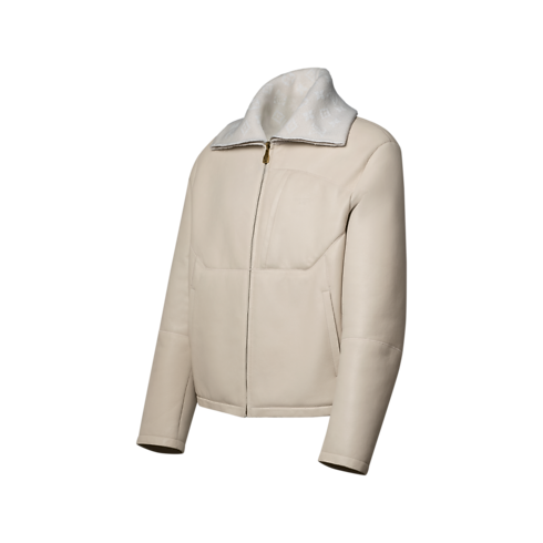Trainingsjacke aus Lammfell side view