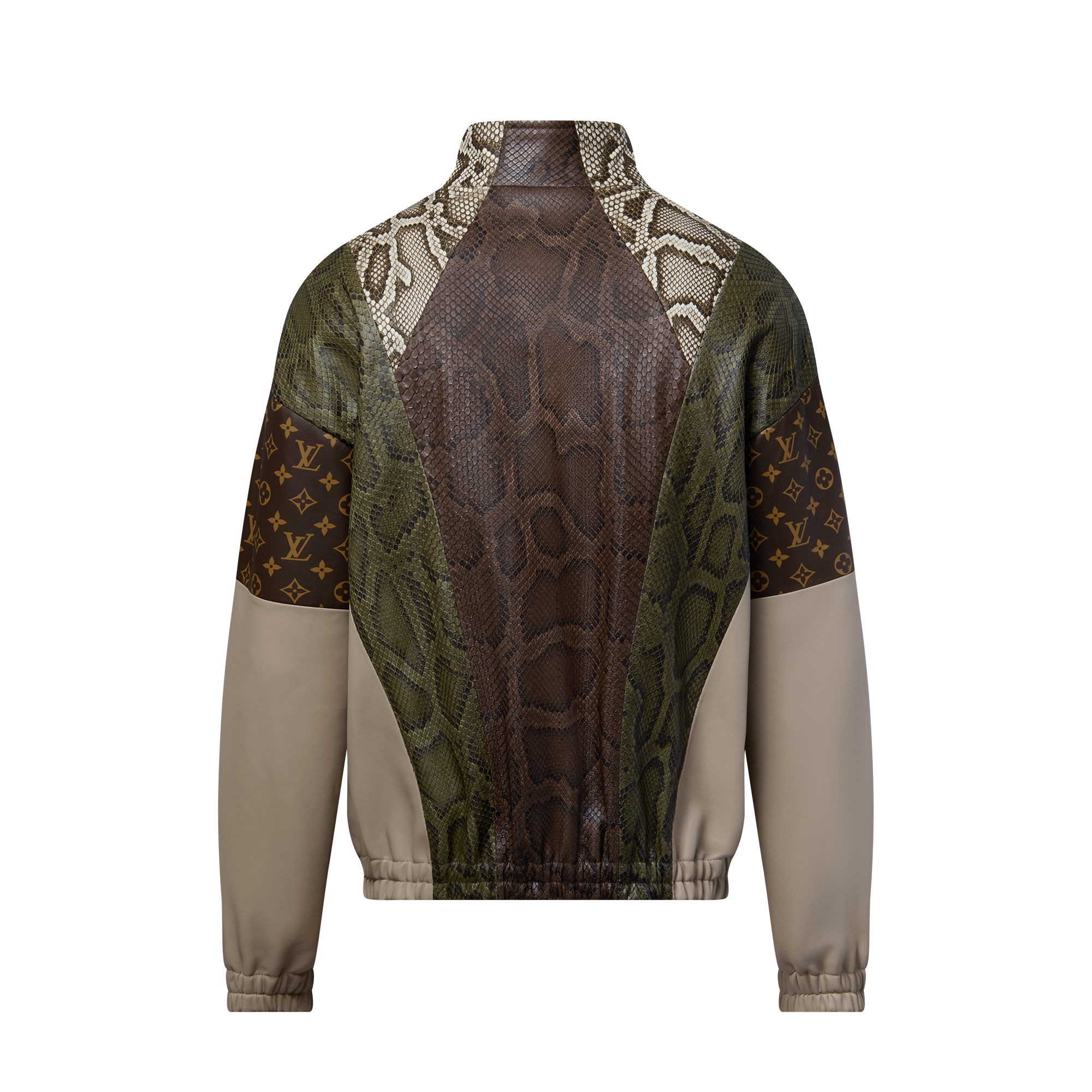 Trainingsjacke aus Python- und Lammleder  Herren Ready to Wear Jacken und Mäntel | LOUIS VUITTON (Zoom)