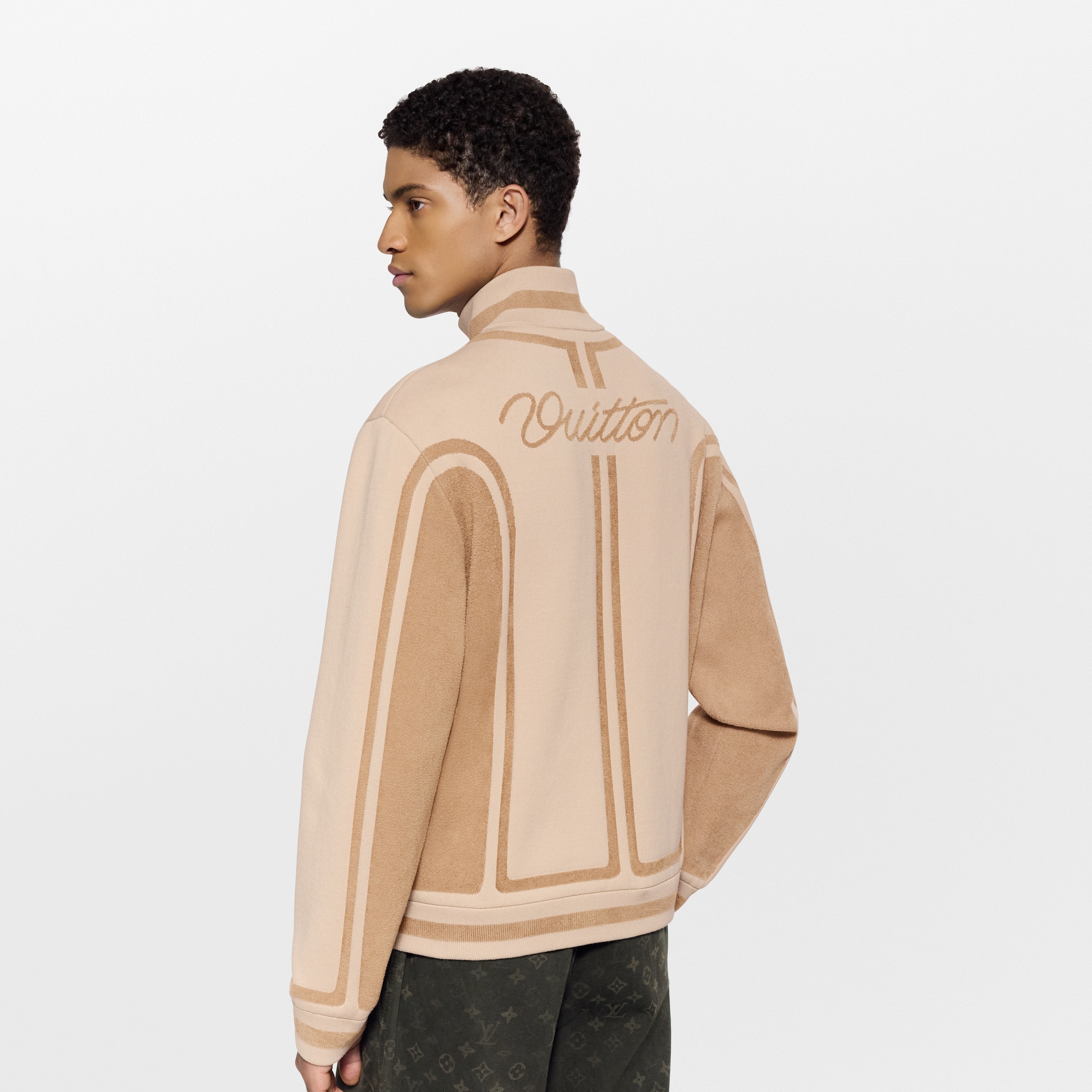 Trainingsjacke aus Strick  Herren Ready to Wear Vollständige Ready to Wear | LOUIS VUITTON (Zoom)
