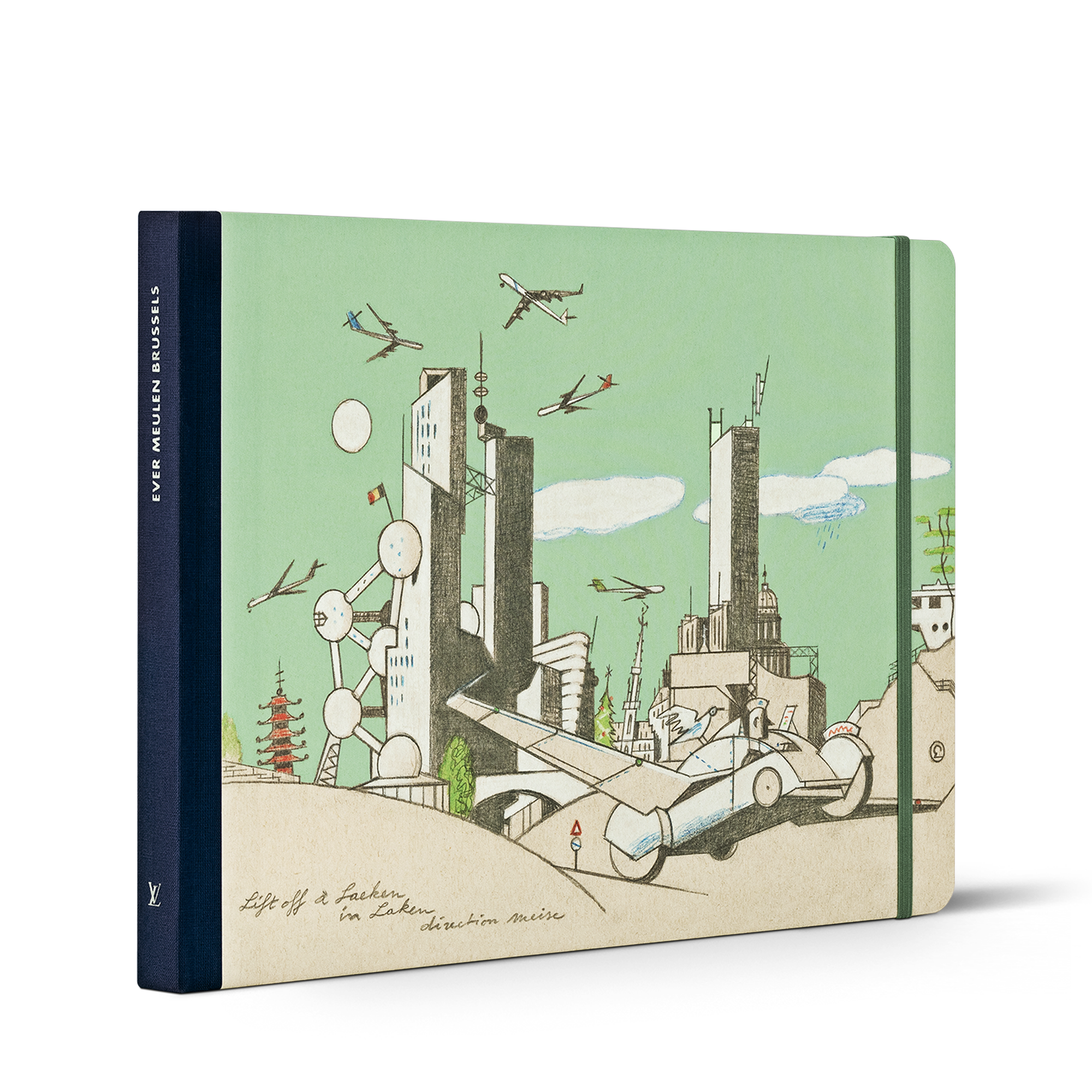 Travel Book Brüssel  Trunks, Reisen und Wohnen Bücher und Schreibaccessoires Travel Book | LOUIS VUITTON (Zoom)