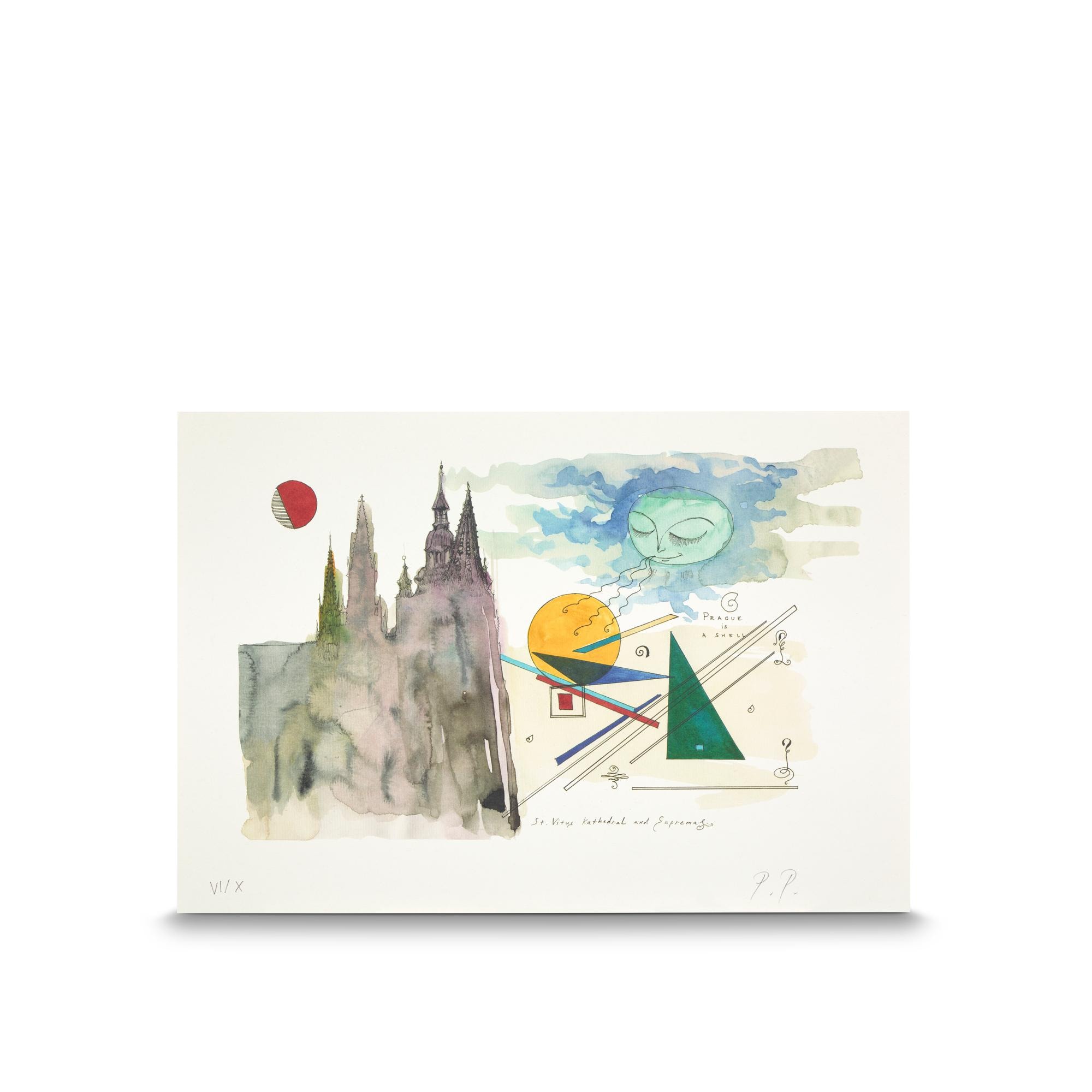 Travel Book Prag - Künstlerausgabe  Trunks, Reisen und Wohnen Bücher und Schreibaccessoires Travel Book | LOUIS VUITTON (Zoom)
