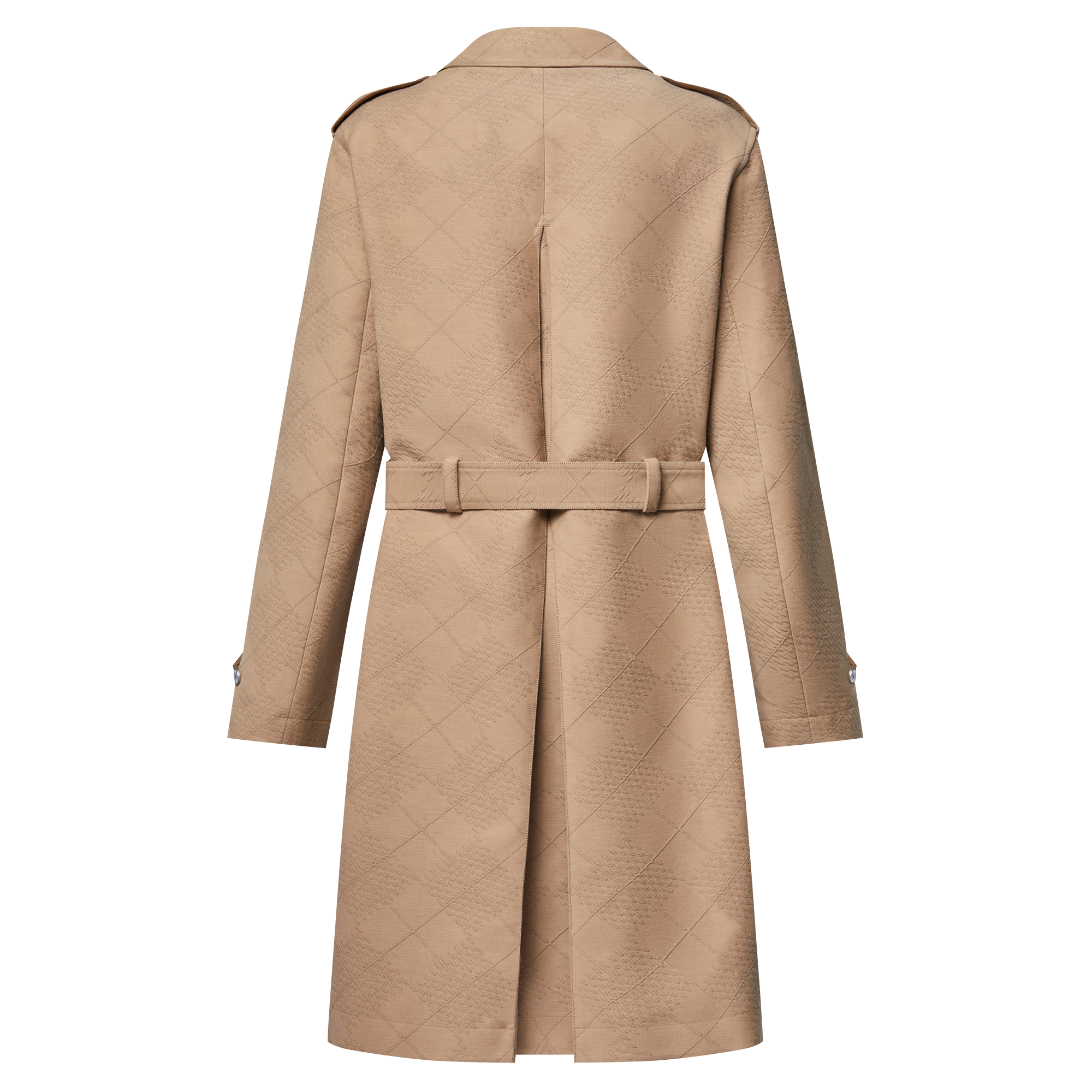 Trenchcoat aus Baumwoll-Seidengemisch  Herren Ready to Wear Jacken und Mäntel | LOUIS VUITTON (Zoom)