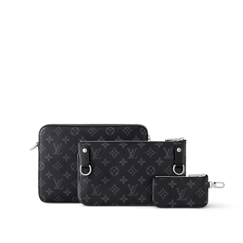Trio Messenger Monogram Eclipse Herren Taschen Alle Kollektionen | LOUIS VUITTON (Zoom)