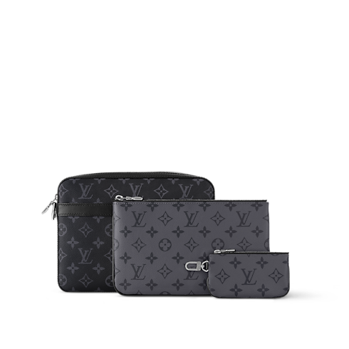 Trio Messenger Monogram Eclipse Herren Taschen Alle Kollektionen | LOUIS VUITTON (Zoom)