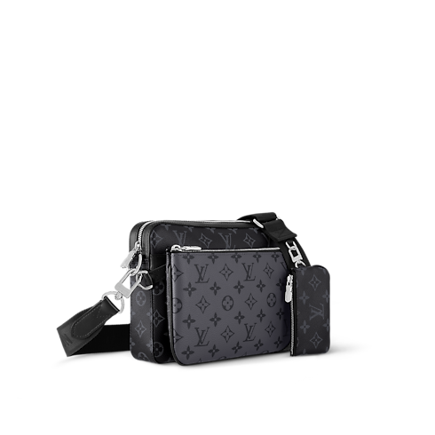 Trio Messenger Monogram Eclipse Herren Taschen Alle Kollektionen | LOUIS VUITTON (Zoom)