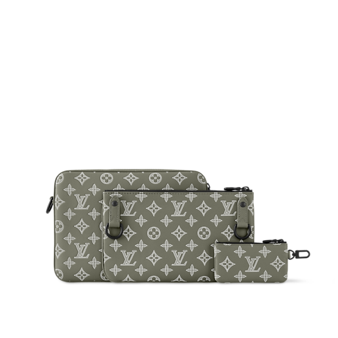 Trio Messenger Tasche Monogram Shadow Leder Herren Taschen Alle Taschen | LOUIS VUITTON (Zoom)