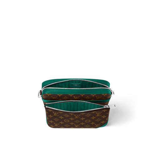 Trio Messenger Tasche Monogram Macassar Canvas Taschen und Kleinlederwaren Herren Taschen Neuheiten | LOUIS VUITTON (Zoom)