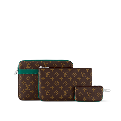 Trio Messenger Tasche Monogram Macassar Canvas Taschen und Kleinlederwaren Herren Taschen Neuheiten | LOUIS VUITTON (Zoom)