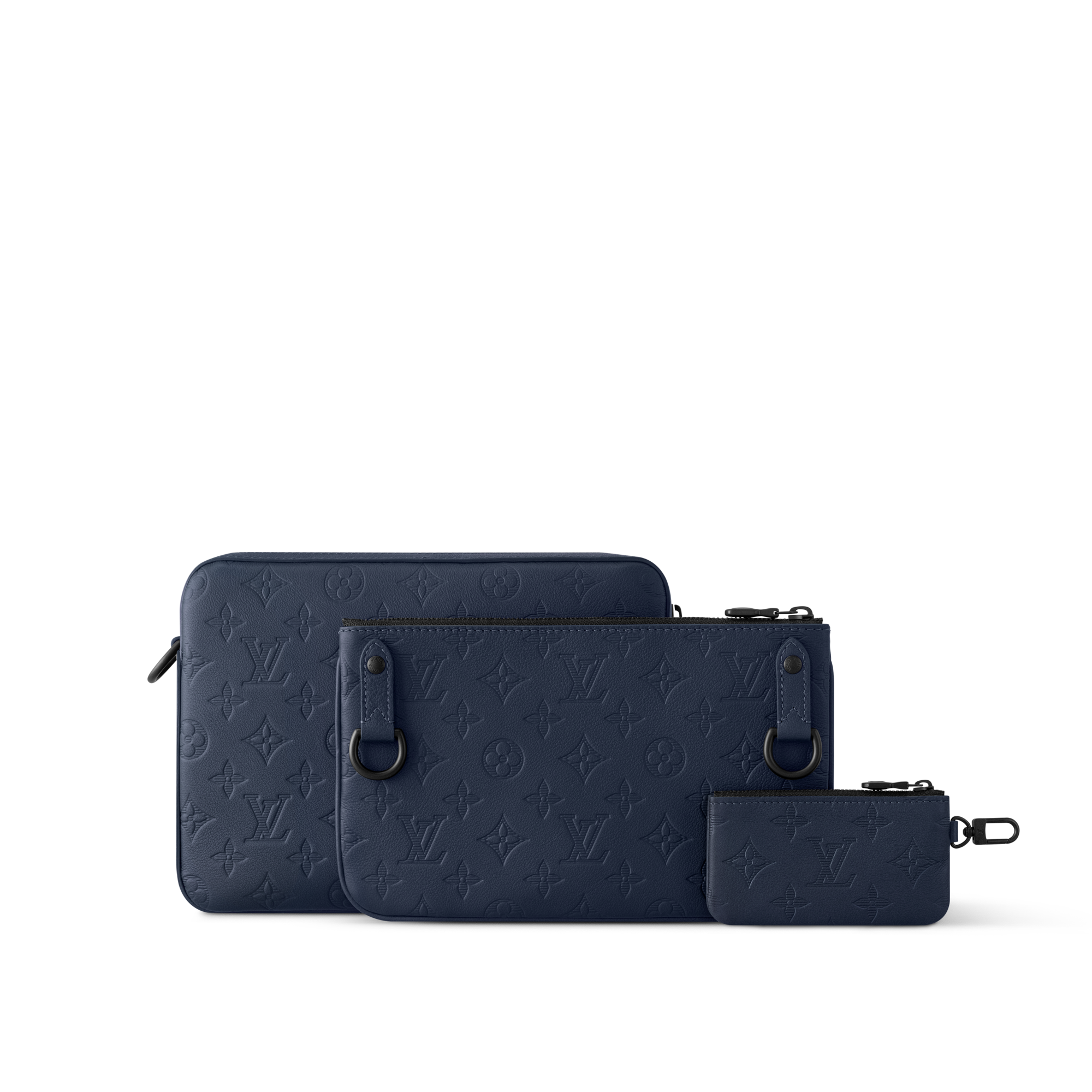 Trio Messenger Tasche Monogram Shadow Taschen und Kleinlederwaren Damen Handtaschen Neuheiten | LOUIS VUITTON (Zoom)