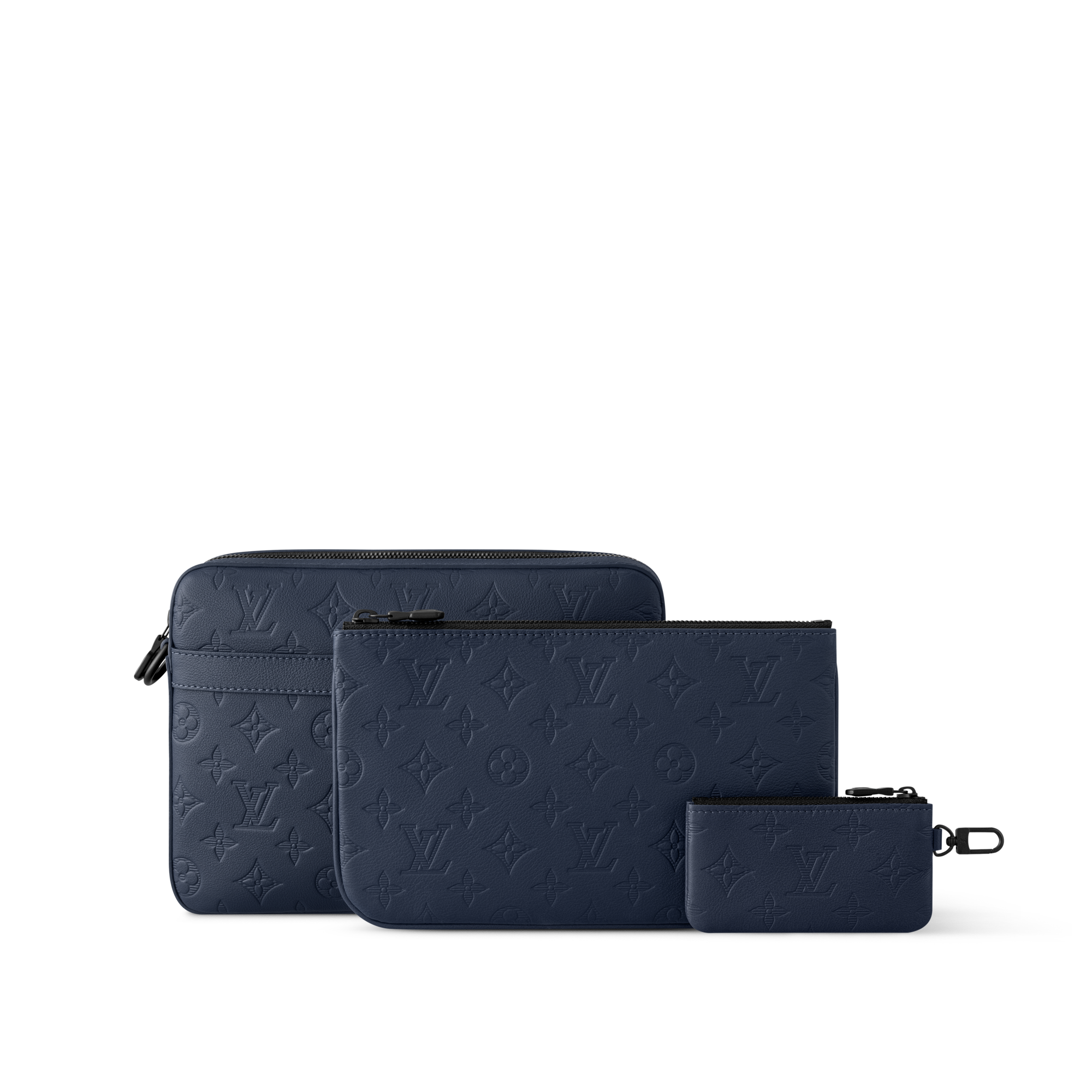 Trio Messenger Tasche Monogram Shadow Taschen und Kleinlederwaren Damen Handtaschen Neuheiten | LOUIS VUITTON (Zoom)