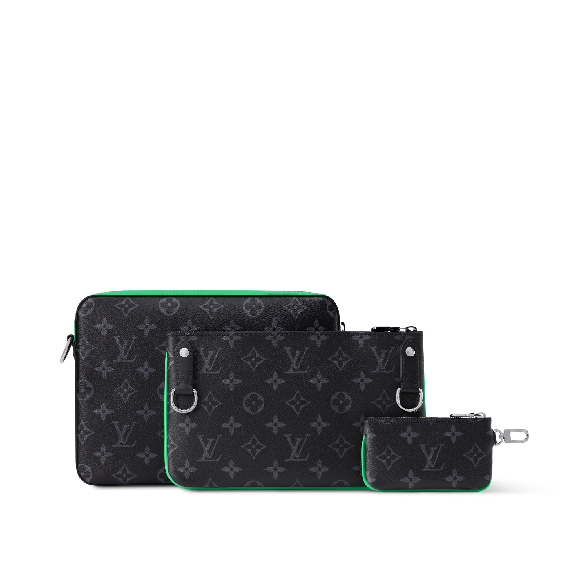 Trio Messenger Tasche Monogram Eclipse Taschen und Kleinlederwaren Herren Taschen Neuheiten | LOUIS VUITTON (Zoom)