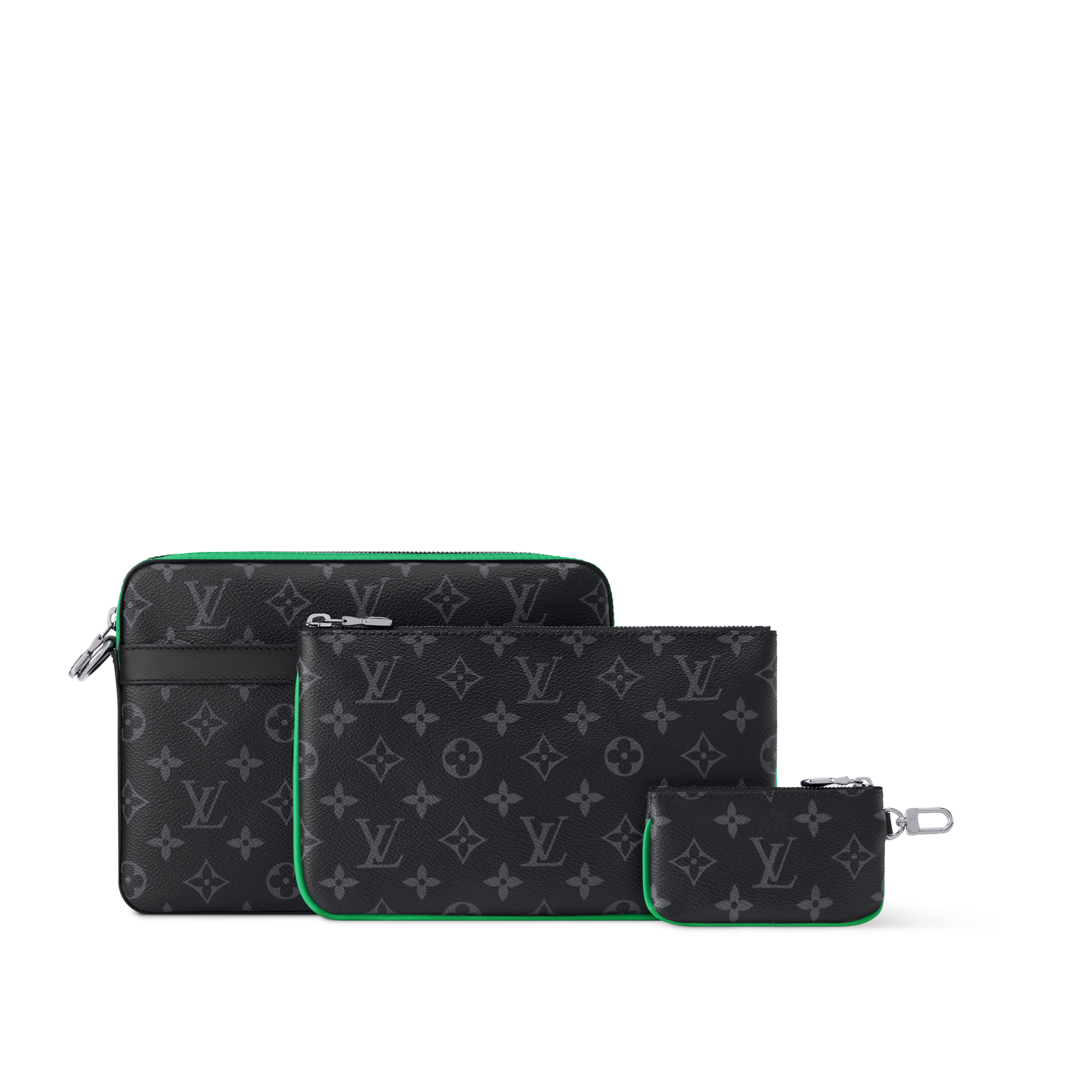 Trio Messenger Tasche Monogram Eclipse Taschen und Kleinlederwaren Herren Taschen Neuheiten | LOUIS VUITTON (Zoom)