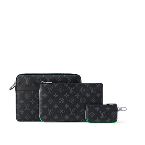 Trio Messenger Tasche Monogram Eclipse Taschen und Kleinlederwaren Herren Taschen Neuheiten | LOUIS VUITTON (Zoom)