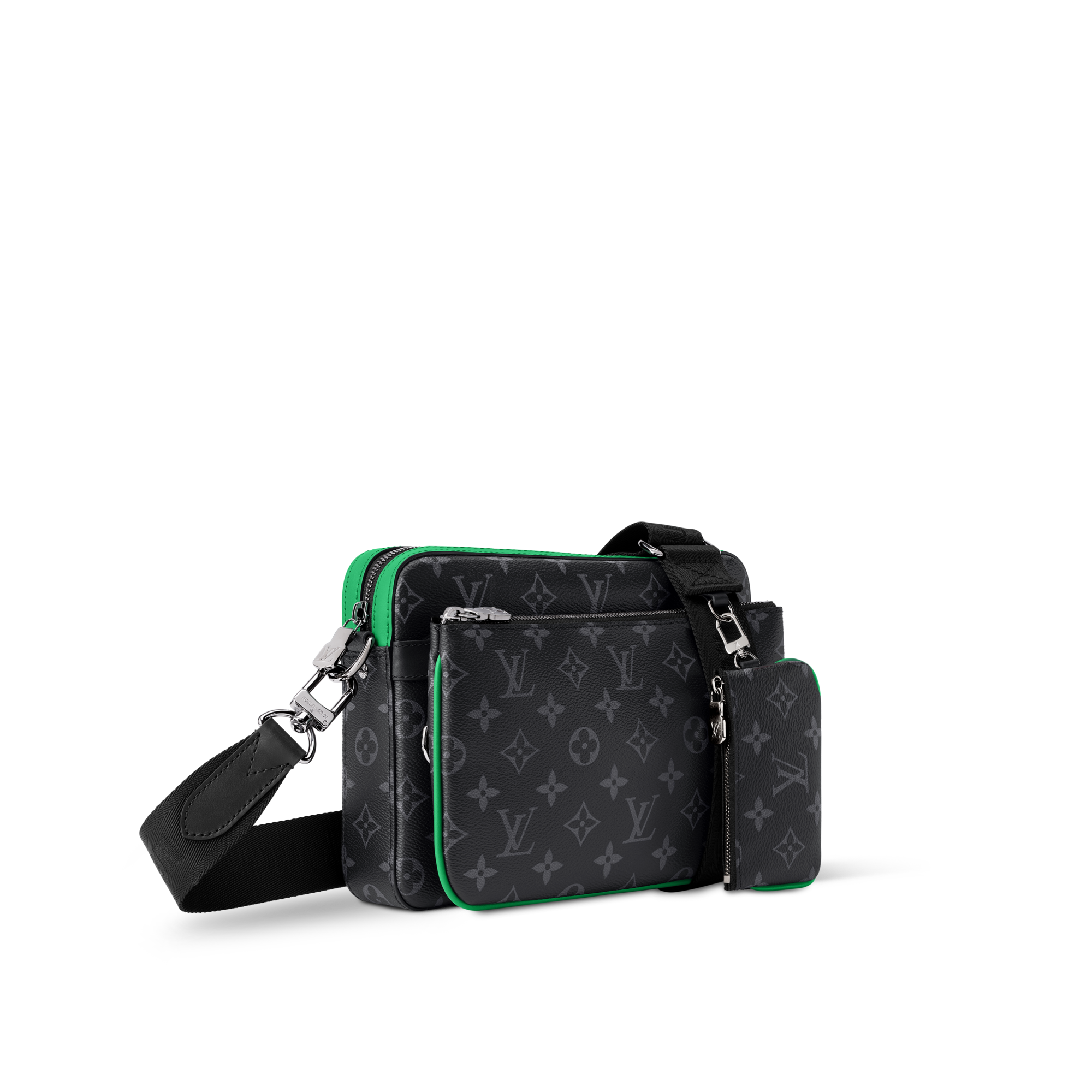 Trio Messenger Tasche Monogram Eclipse Taschen und Kleinlederwaren Herren Taschen Neuheiten | LOUIS VUITTON (Zoom)