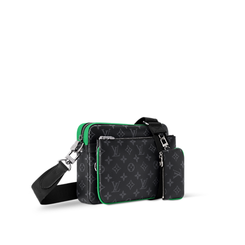 Trio Messenger Tasche Monogram Eclipse Taschen und Kleinlederwaren Herren Taschen Neuheiten | LOUIS VUITTON (Zoom)