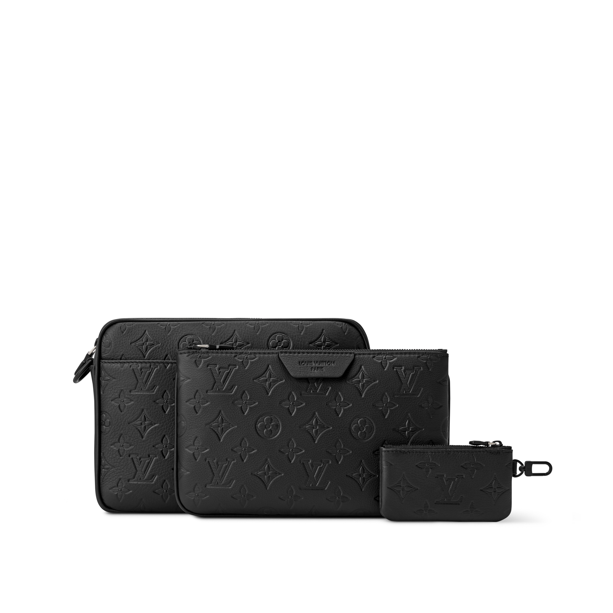 Trio Messenger Tasche Monogram Shadow Taschen und Kleinlederwaren Herren Taschen Neuheiten | LOUIS VUITTON (Zoom)
