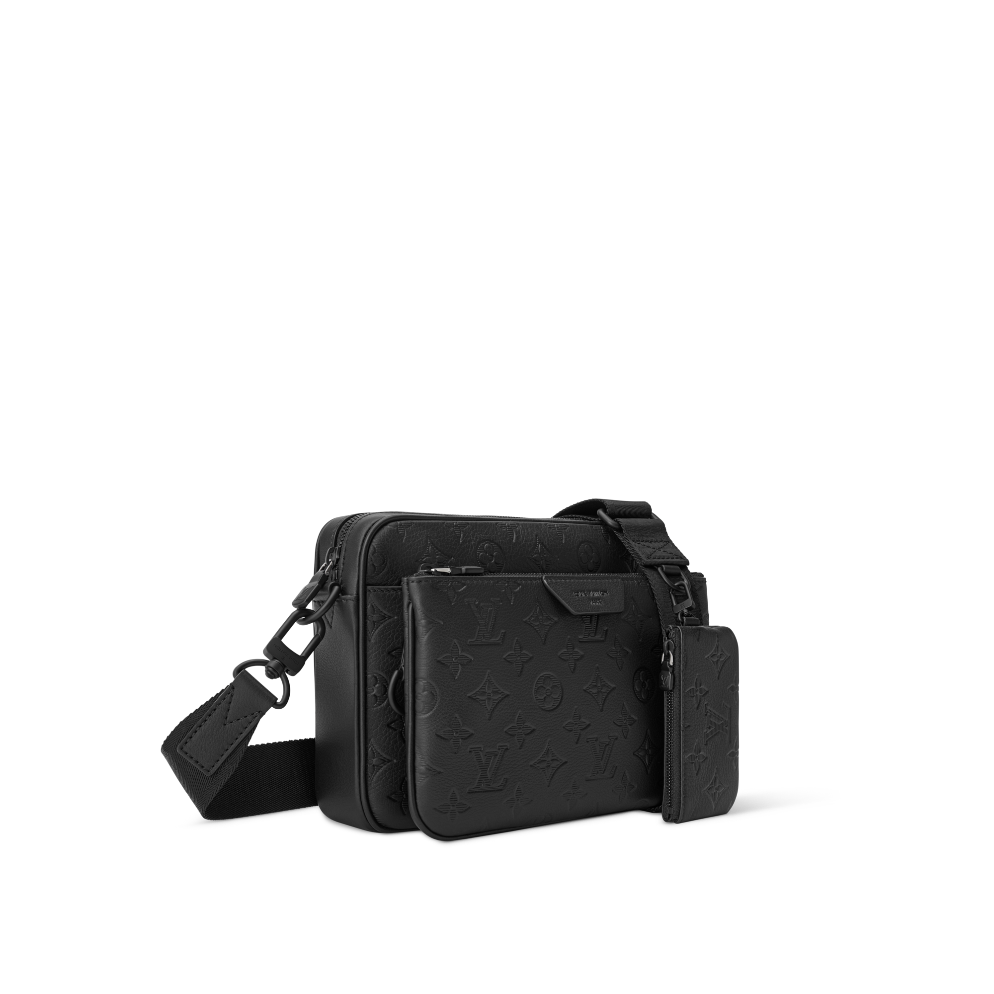 Trio Messenger Tasche Monogram Shadow Taschen und Kleinlederwaren Herren Taschen Neuheiten | LOUIS VUITTON (Zoom)
