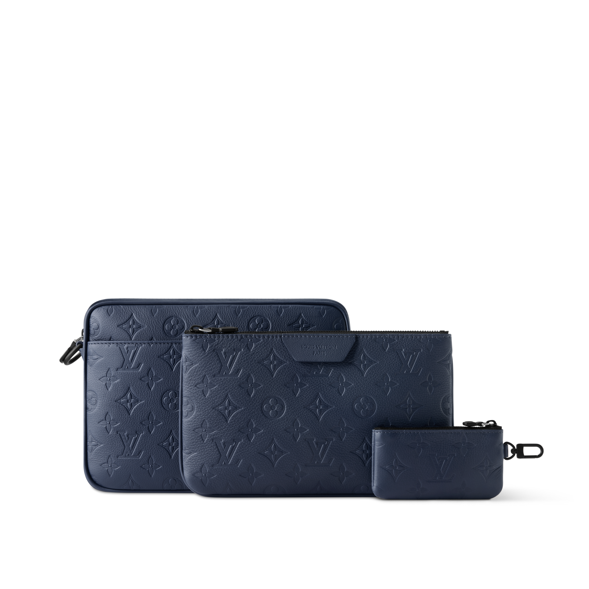 Trio Messenger Tasche Monogram Shadow Taschen und Kleinlederwaren Herren Taschen Neuheiten | LOUIS VUITTON (Zoom)